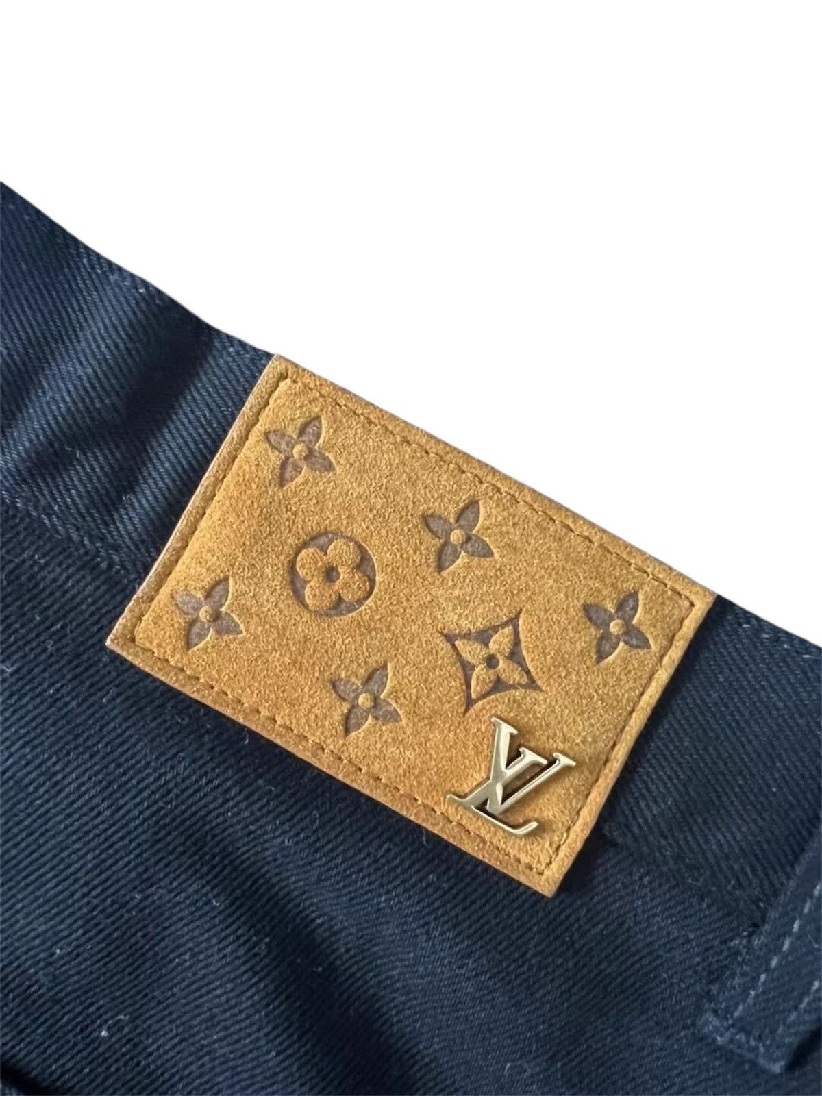 Louis Vuitton Louis Vuitton 32 Carpentry Monogram Denim Jeans Size US 32 / EU 48 - 4 Thumbnail
