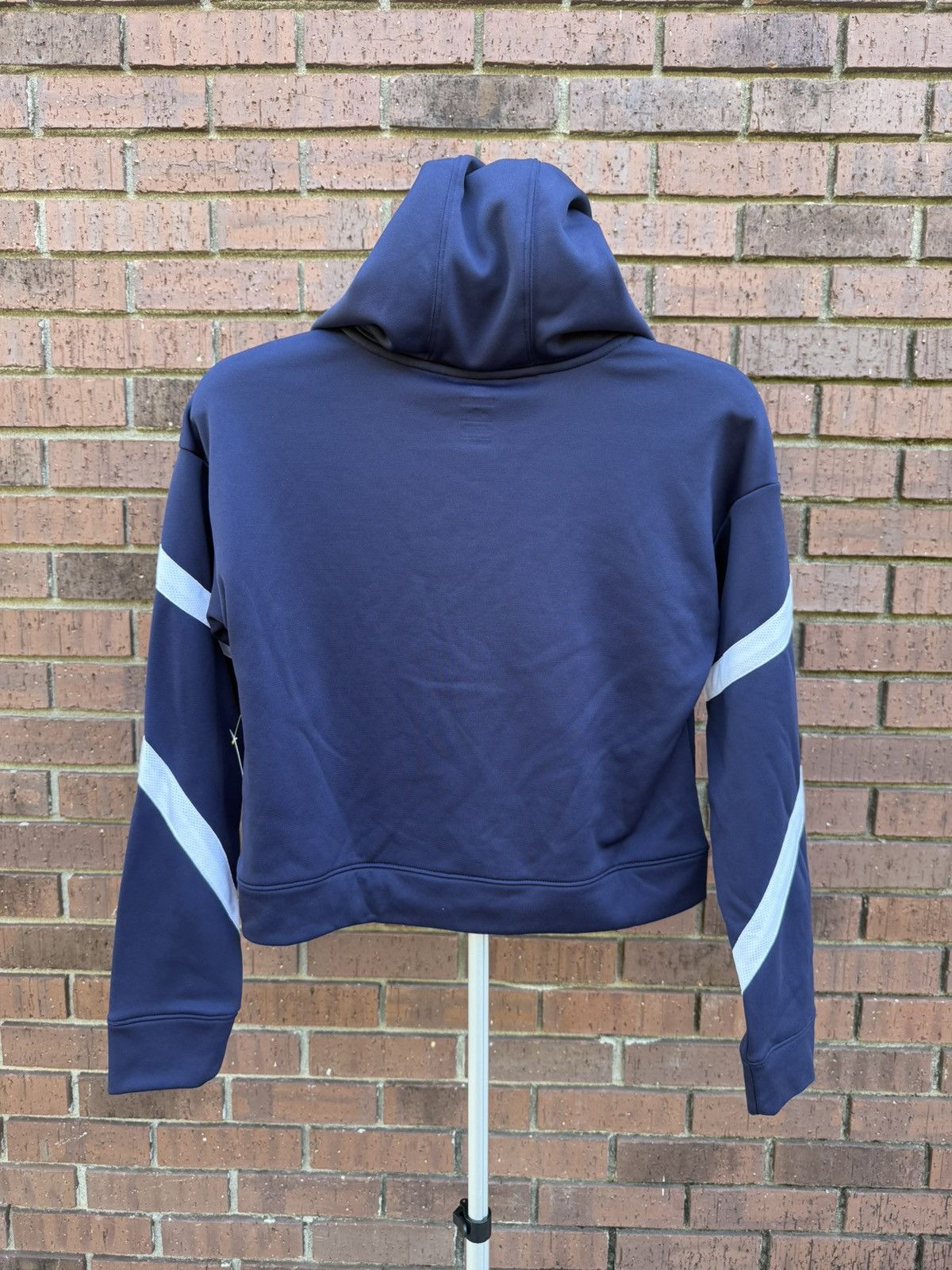 Under Armour Under Armour Navy Auburn Tigers Cropped Hoodie Sweatshirt Size S / US 4 / IT 40 - 7 Thumbnail