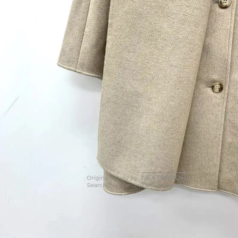 Max Mara MaxMara Beige Cashmere Women's Coat . Size XXS / US 00 / IT 34 - 4 Thumbnail
