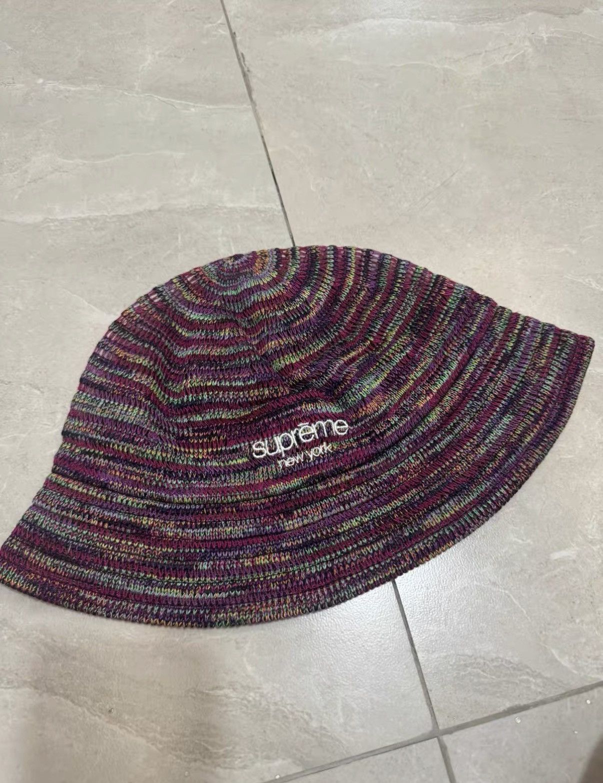 Supreme Supreme SS25 Week 3 Open Knit Crusher J34 Size ONE SIZE - 1 Thumbnail