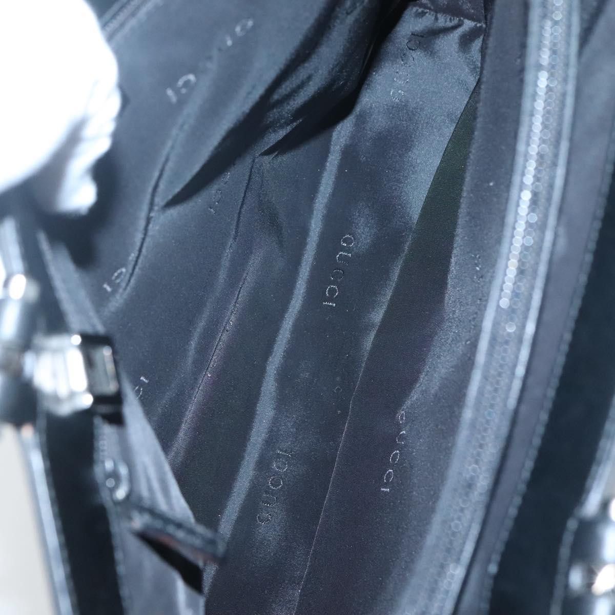 Gucci GUCCI Hand Bag Nylon Outlet Black 002 002 Size ONE SIZE - 10 Thumbnail