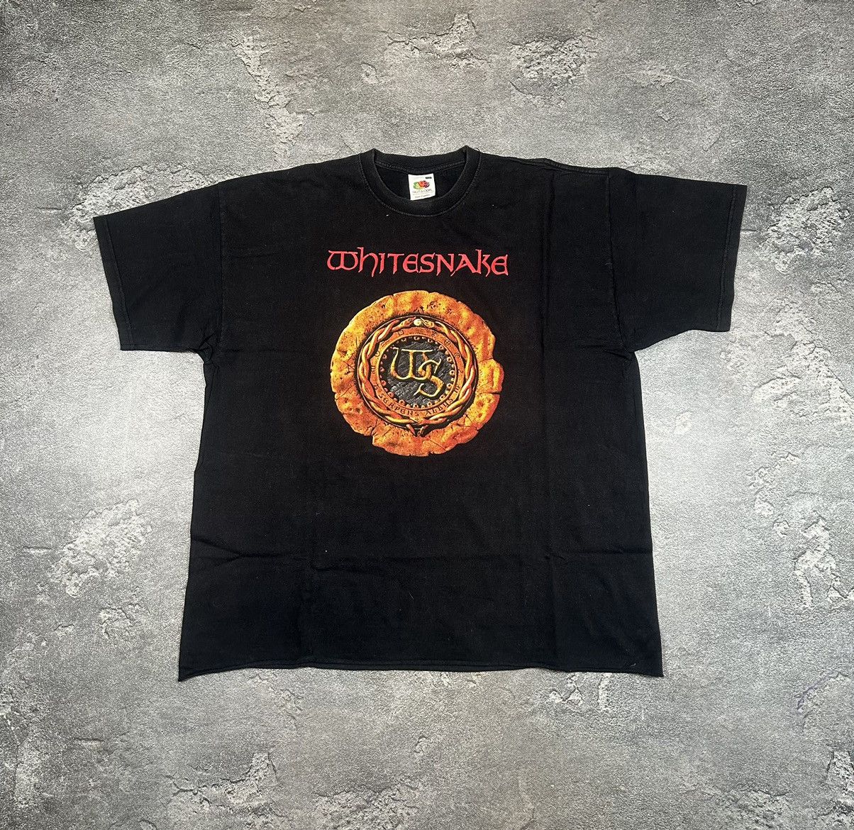 Band Tees × Vintage Vintage 2004 Whitesnake Europe Tour T-Shirt Size US XXL / EU 58 / 5 - 1 Thumbnail