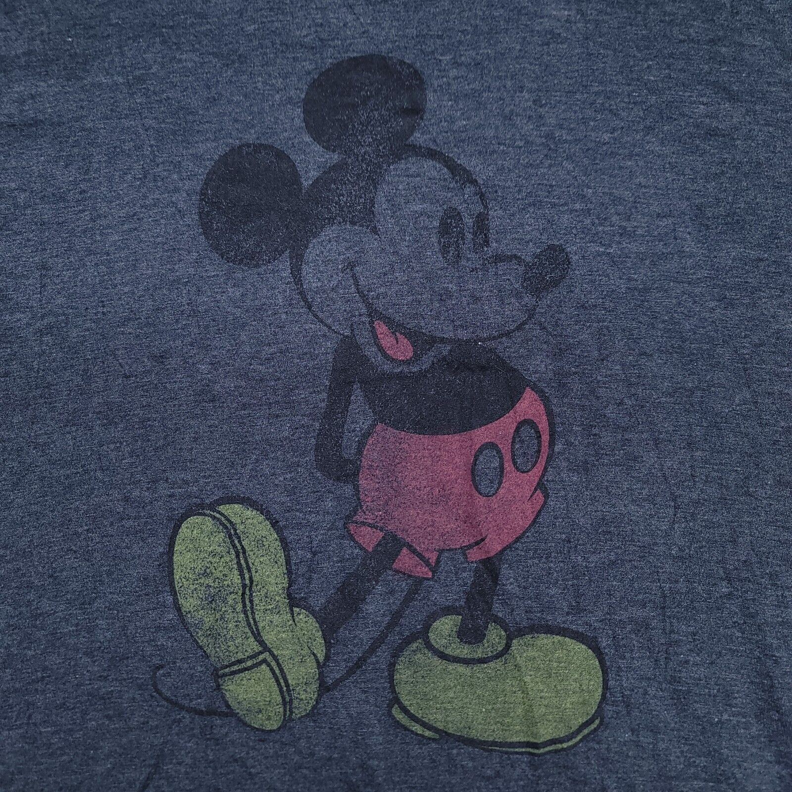 Disney Disney Mickey Mouse Graphic Pullover Shirt Men Size 2XL Gray Size XXL / US 16-18 / IT 52-54 - 1 Thumbnail