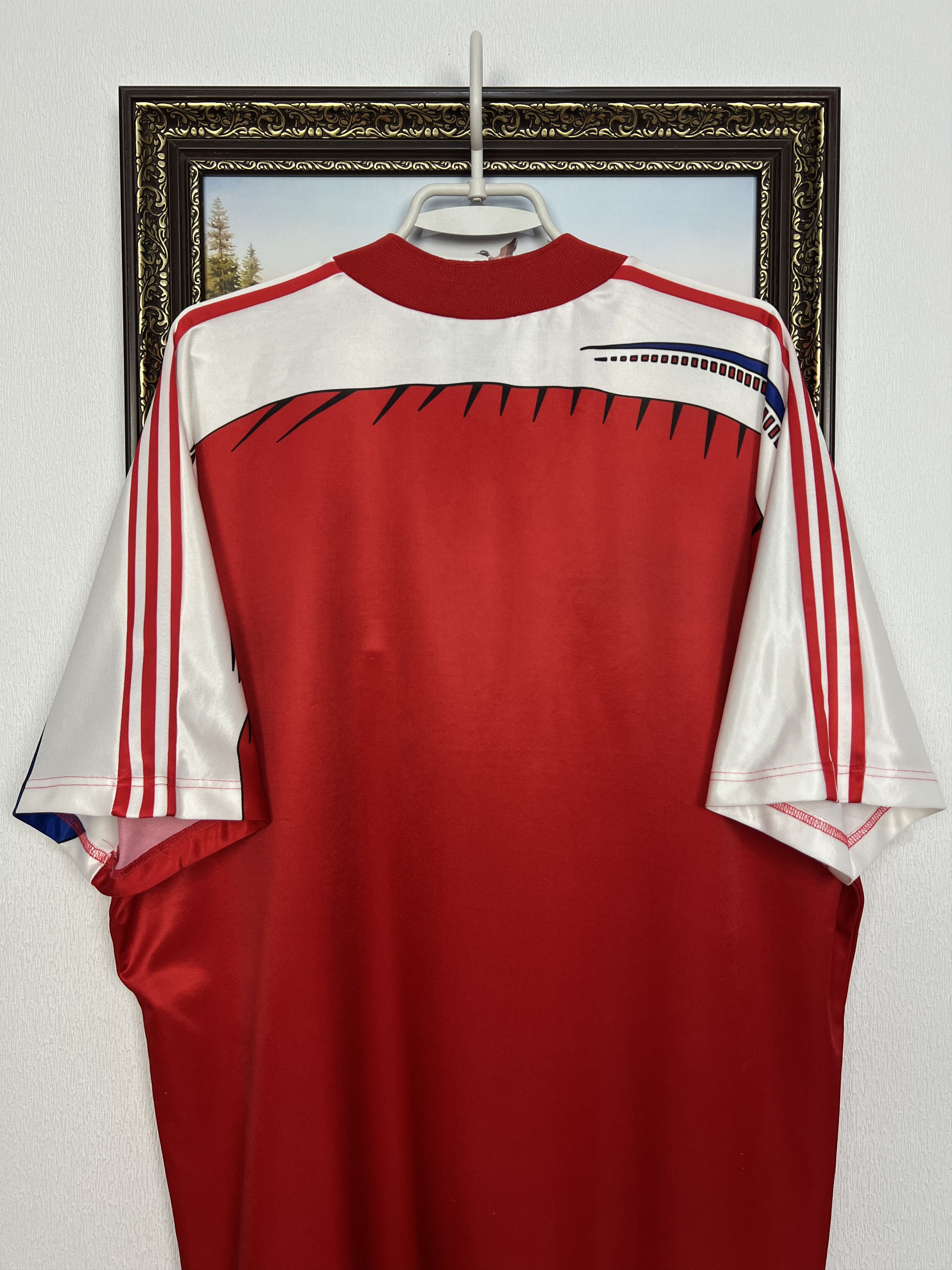 Adidas Vintage 90's Football Template Shirt Soccer Jersey Trikot Size US L / EU 52-54 / 3 - 9 Thumbnail