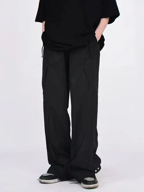 Handmade flared punk cargo pants Size US 32 / EU 48 - 4 Thumbnail