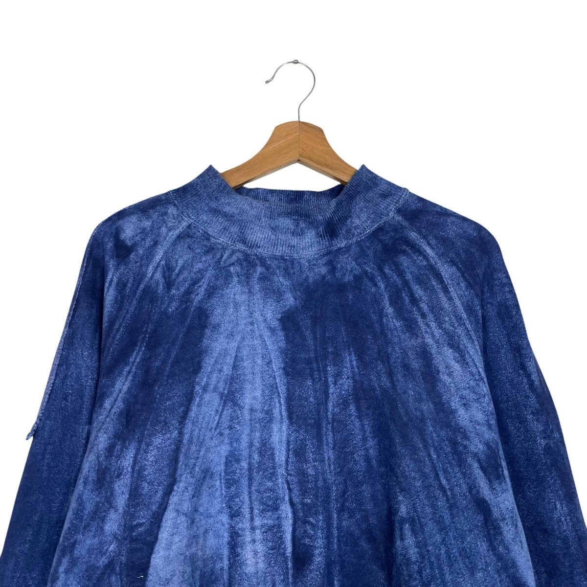Issey Miyake Issey Miyake Acid Wash Cropped Sweatshirt Size US XS / EU 42 / 0 - 2 Thumbnail