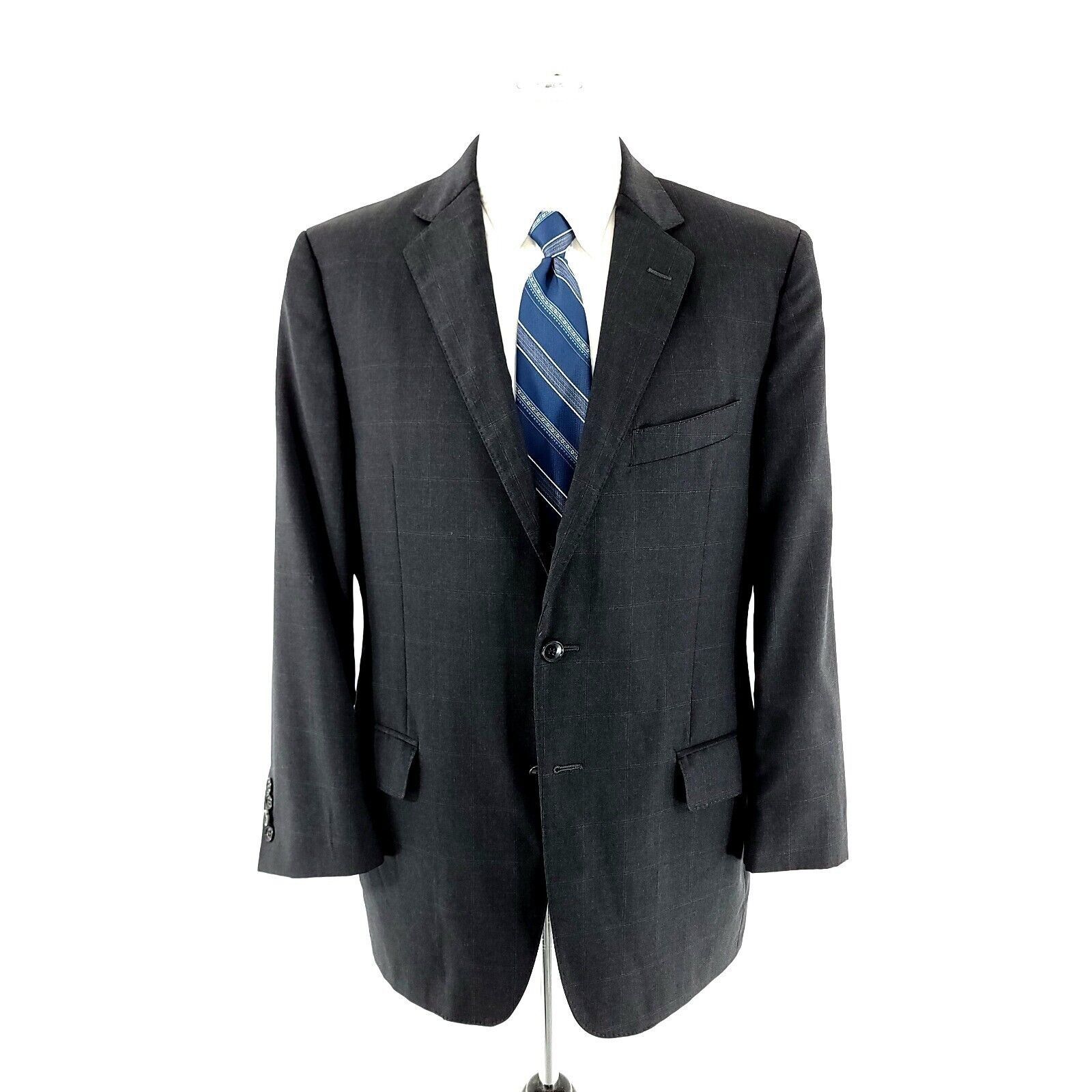 Jos. A. Bank Jos A Bank Reserve Reda Super 110s Wool 2 Button Suit Jacket Size 40R - 4 Thumbnail