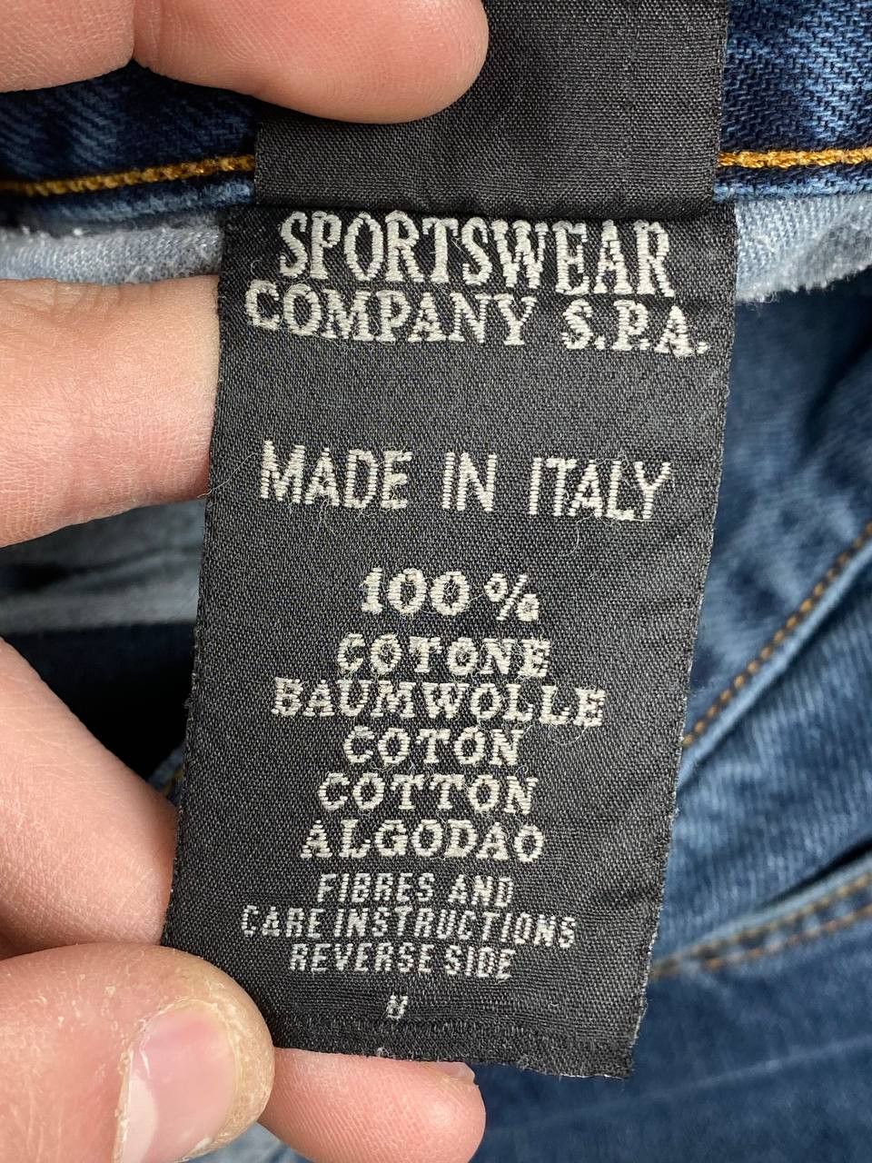 Stone Island Vintage Stone Island Denim Jeans 90s Men Size 36 Blue Size US 36 / EU 52 - 11 Thumbnail
