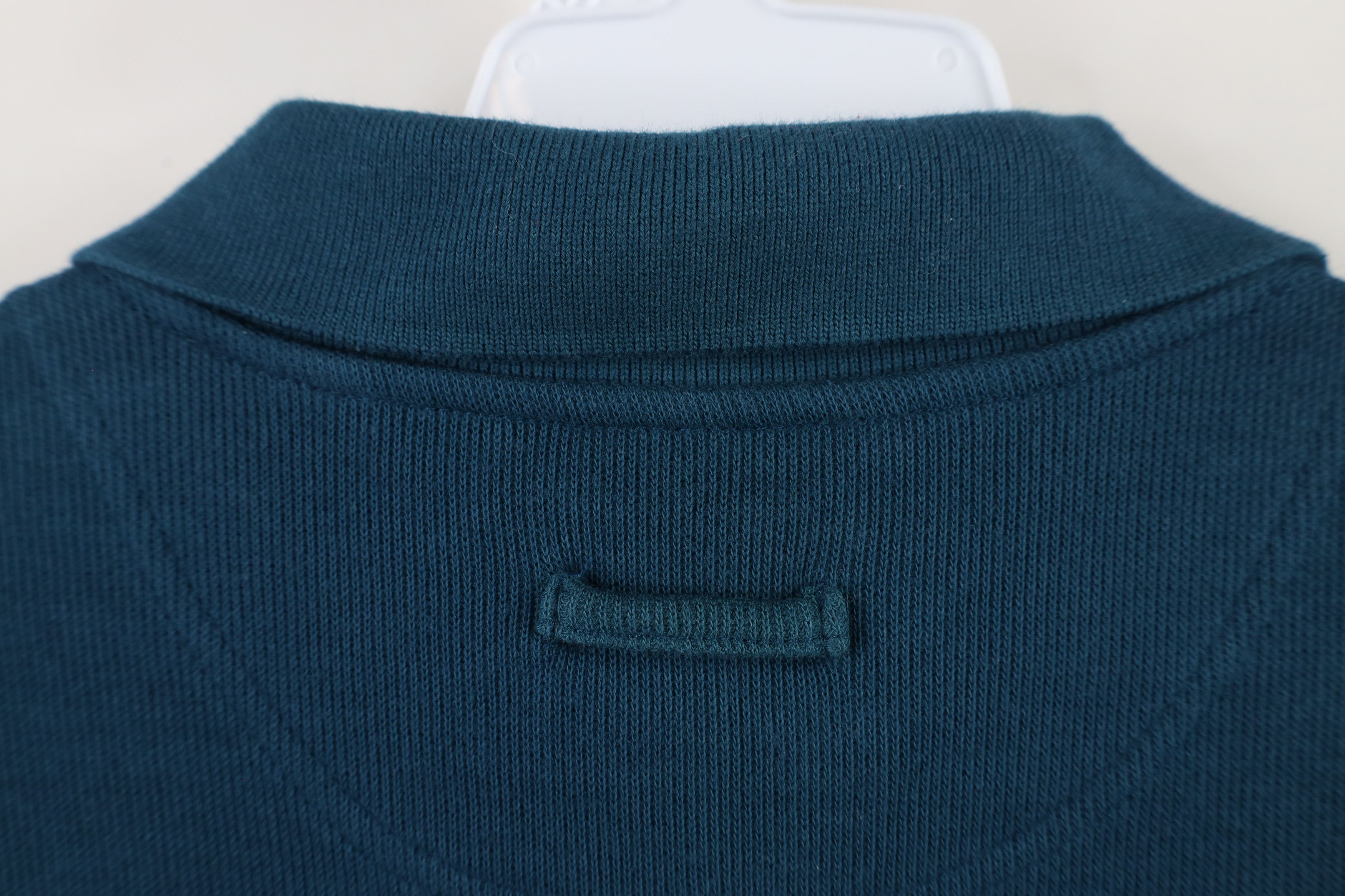 Vintage Vintage 90s Streetwear Ribbed Knit Half Zip Long Sleeve Polo Size US M / EU 48-50 / 2 - 9 Thumbnail