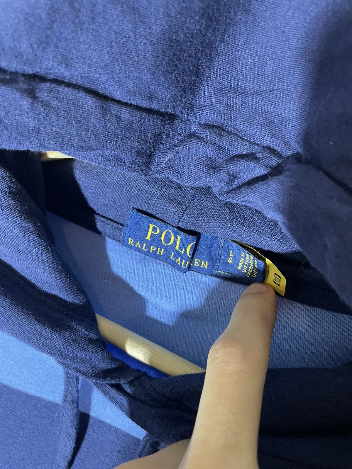 Polo Ralph Lauren × Vintage Polo Ralph Lauren streetwear hoodie Size US L / EU 52-54 / 3 - 5 Thumbnail