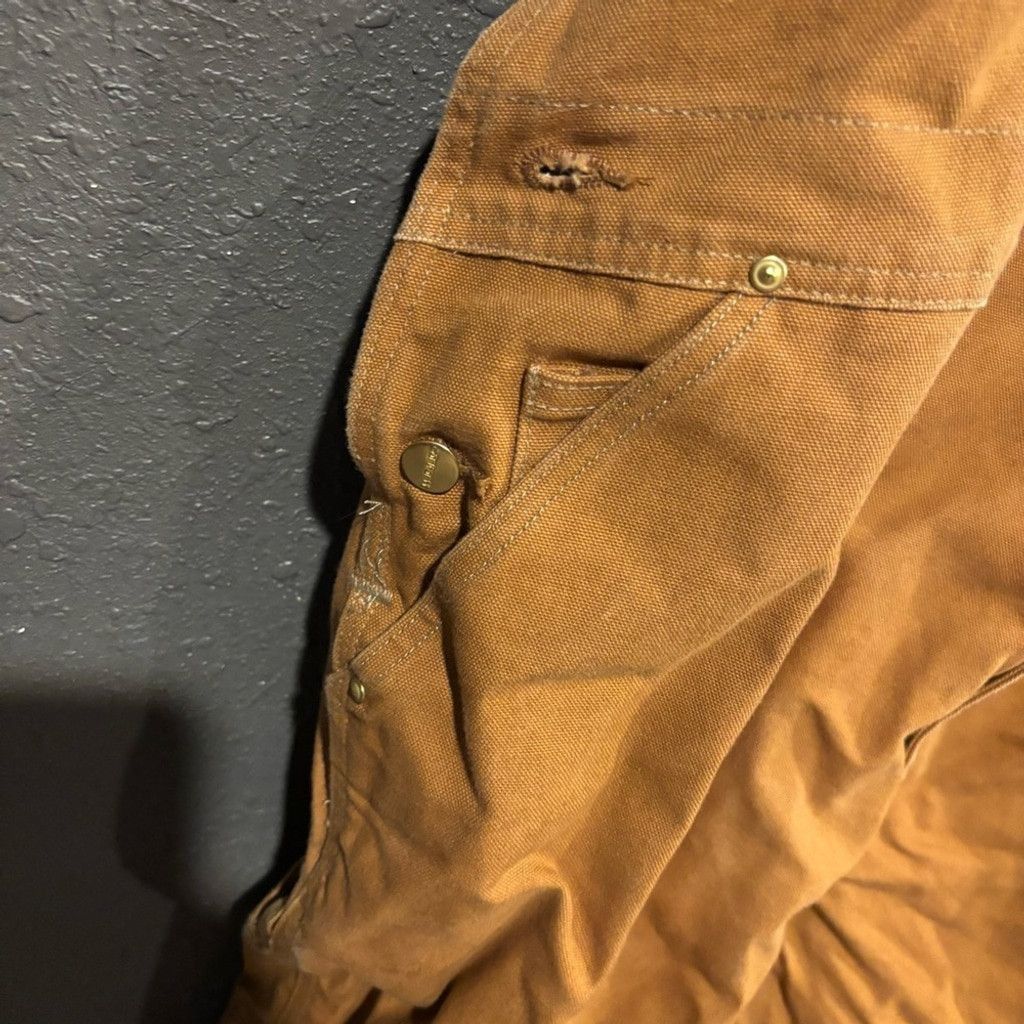 Carhartt Carhartt Tan Work Overalls Size US 32 / EU 48 - 2 Thumbnail