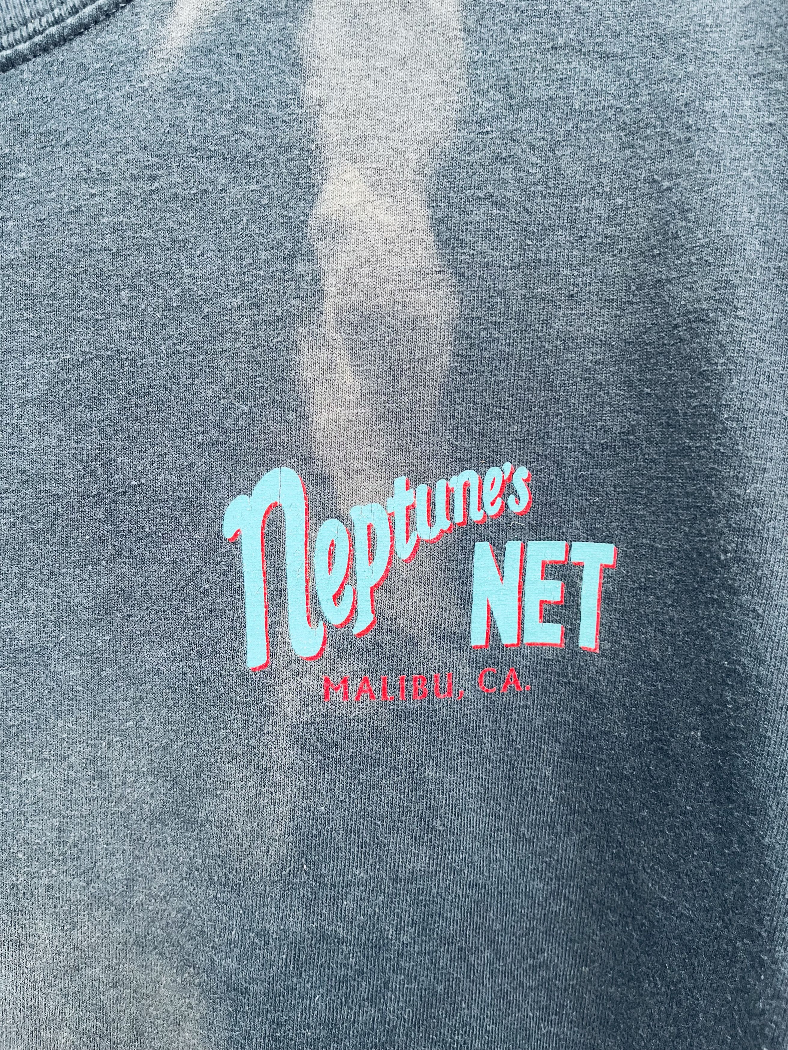 Japanese Brand Vintage Neptune’s NET Malibu California Motorcycle Shirt Size US L / EU 52-54 / 3 - 8 Thumbnail