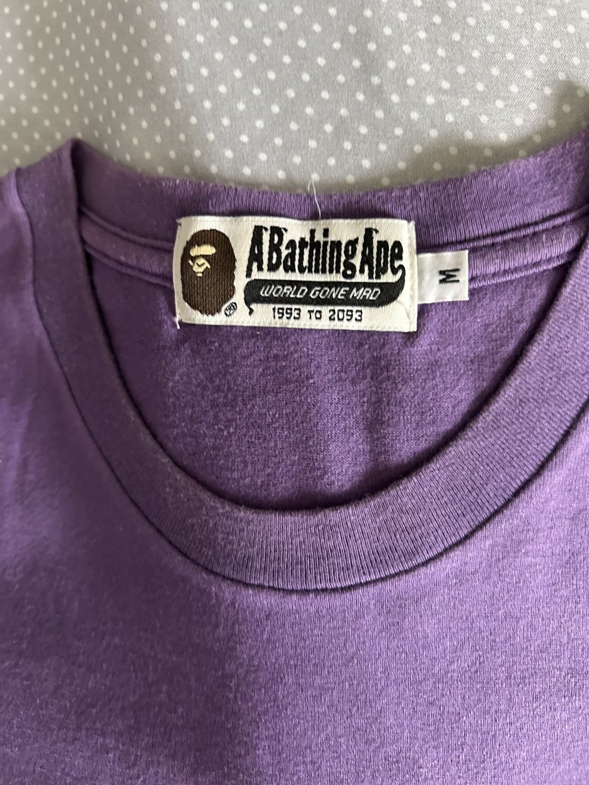 Bape Cotton Tee by A Bathing Ape Size US M / EU 48-50 / 2 - 6 Thumbnail