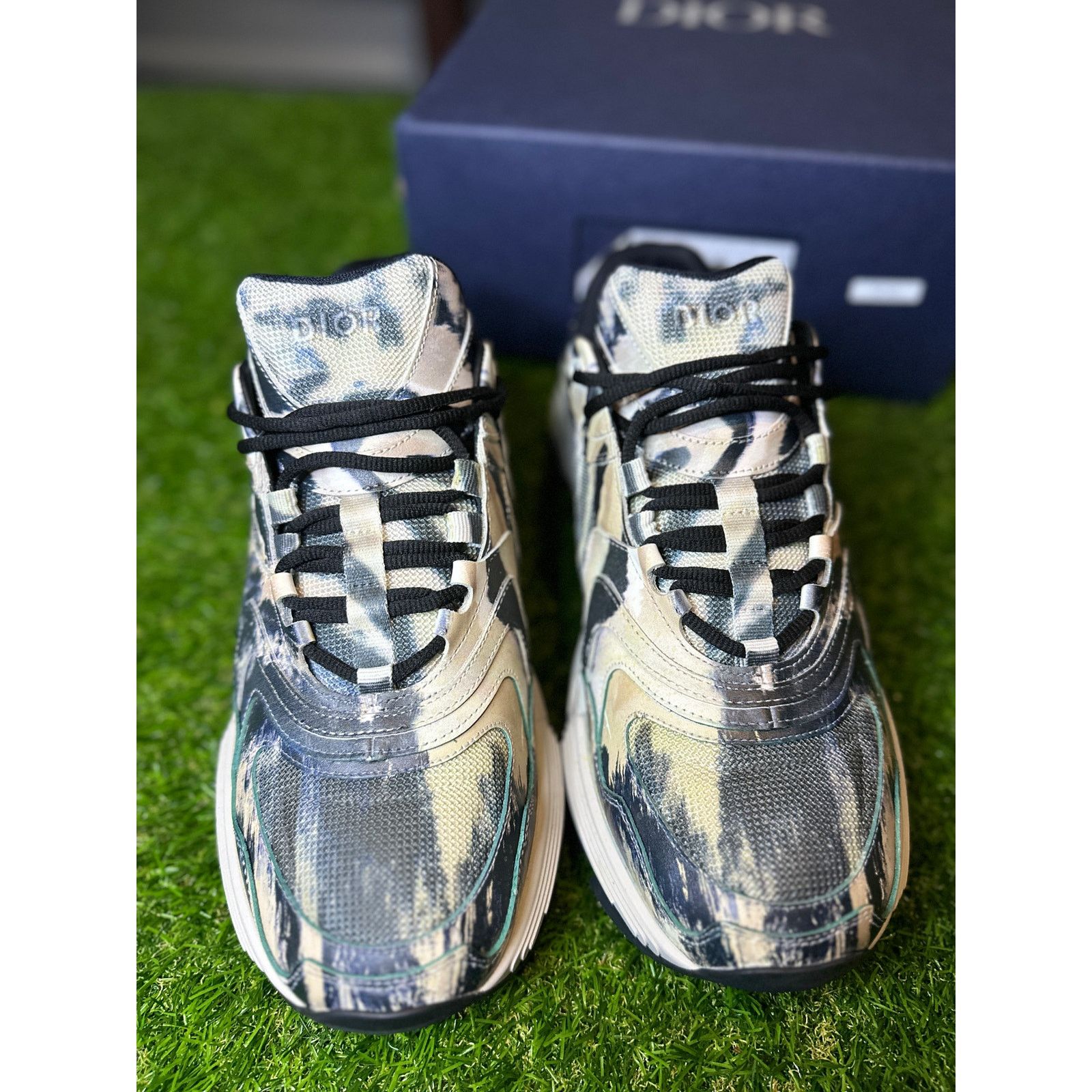 Dior Size 10 - Dior CD1 Marble Sneakers Size US 10 / EU 43 - 6 Thumbnail