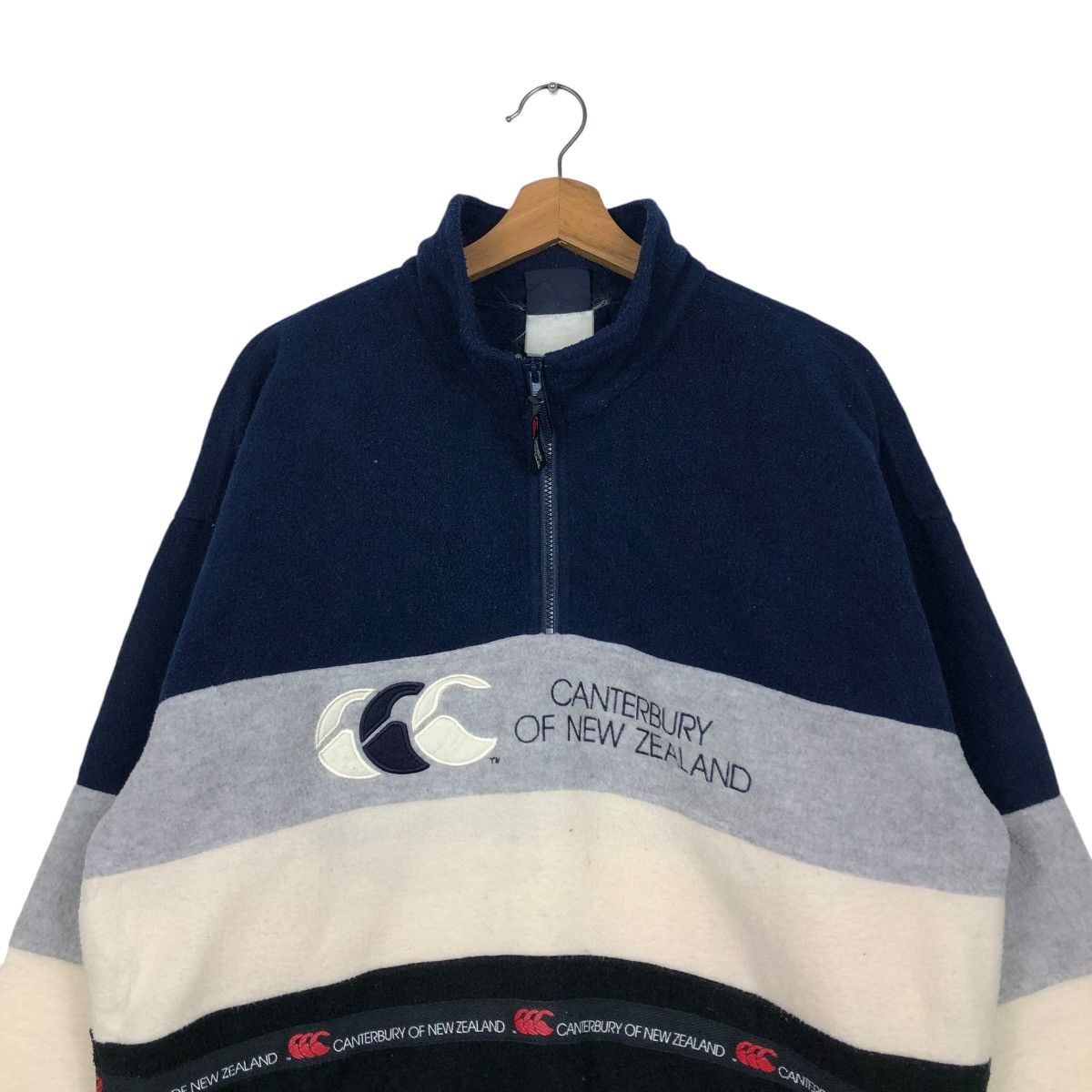 Canterbury of New Zealand 🔥VINTAGE SWEATSHIRT HALF ZIPPER CANTERBURY OF NEW ZEALAND Size US M / EU 48-50 / 2 - 5 Thumbnail