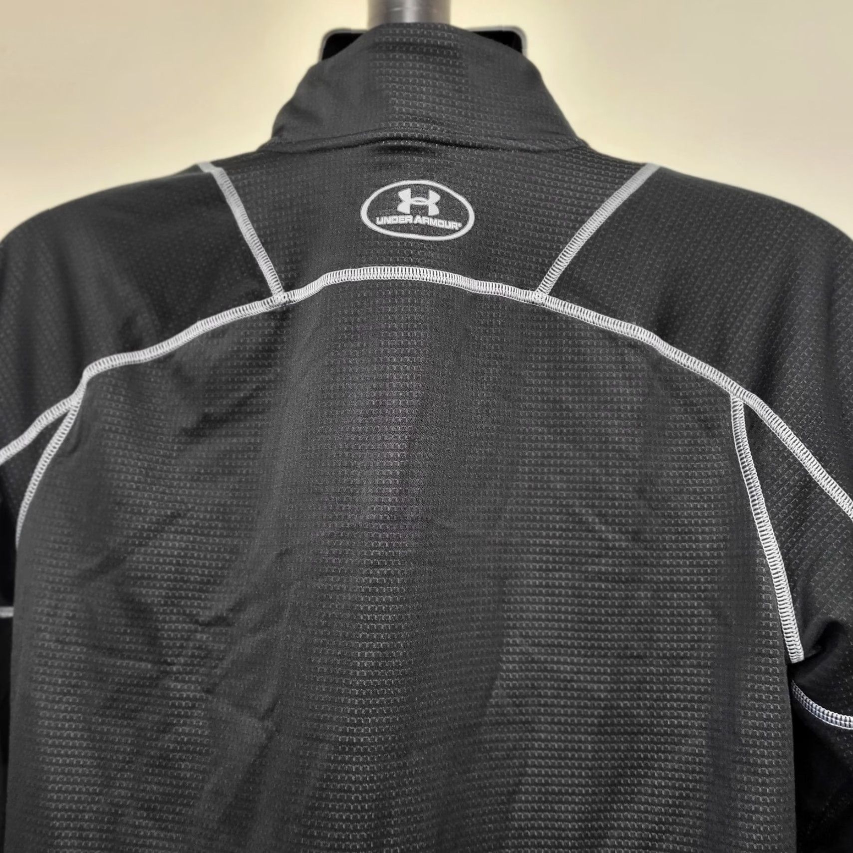 Under Armour Under Armour Quarter Zip Shirt Men L Black Fitted ColdGear Athletic Shirt Size US L / EU 52-54 / 3 - 7 Thumbnail
