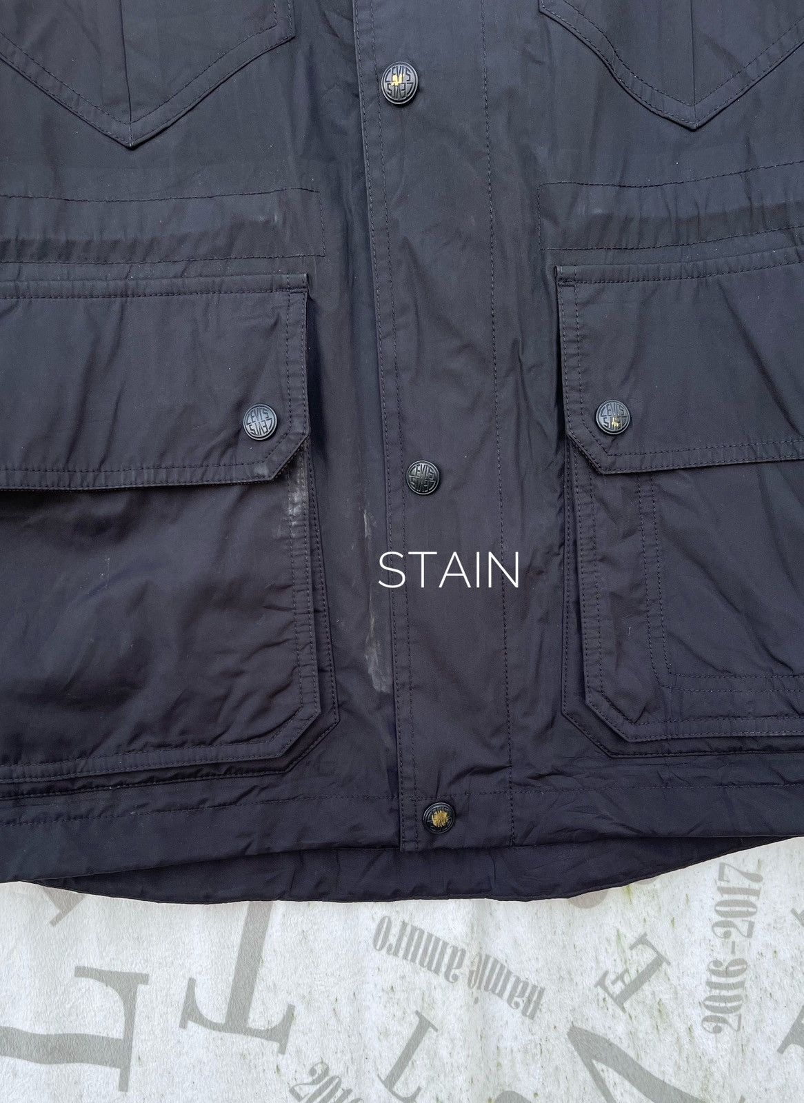 Levi's Made & Crafted 🔥Vintage Levi's Waterproof Parka Hoodie Jacket Size US S / EU 44-46 / 1 - 13 Thumbnail