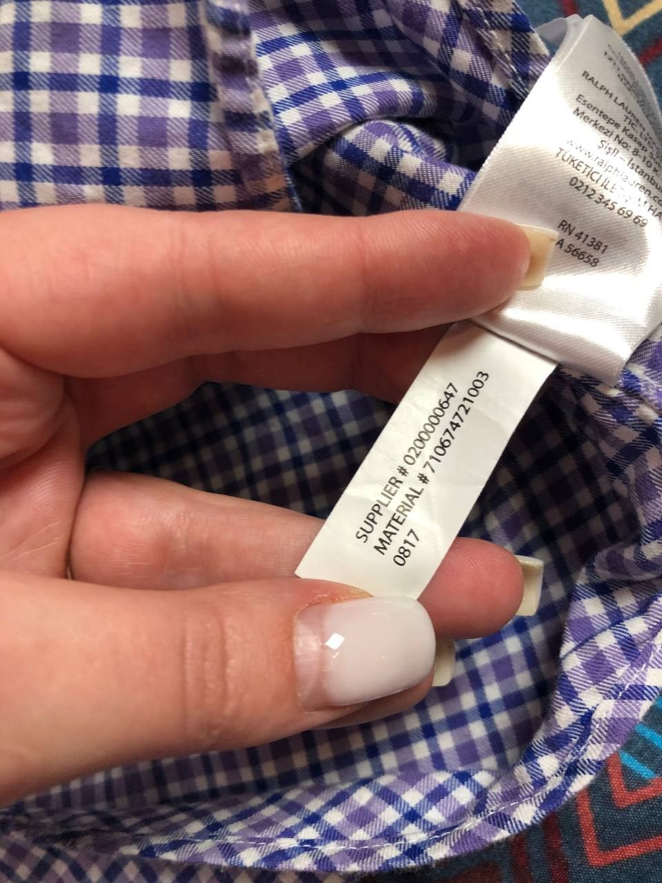 Polo Ralph Lauren × RRL Ralph Lauren × Vintage Polo Ralph Lauren Slim fit checked shirt size L Size US M / EU 48-50 / 2 - 4 Thumbnail