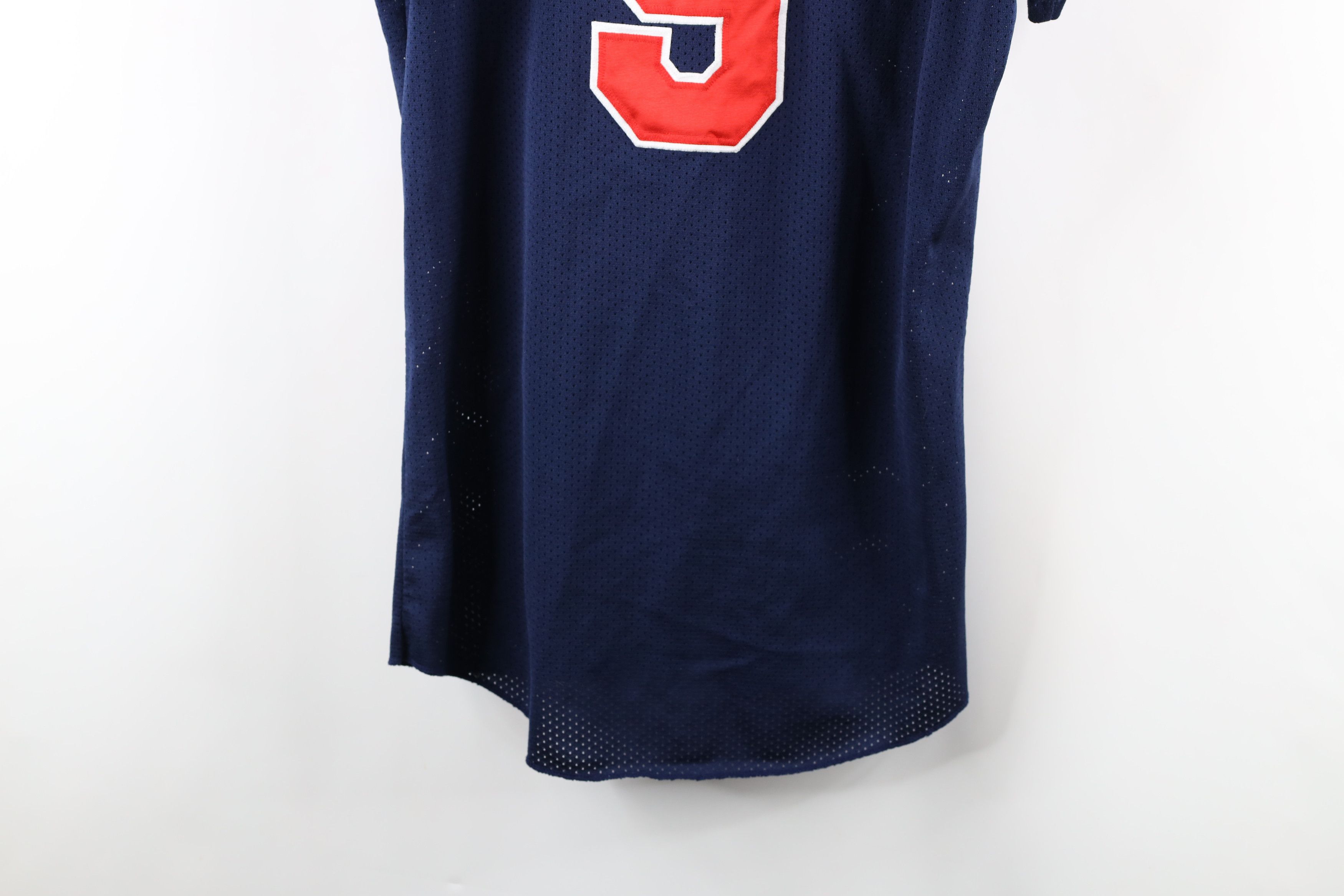 Mizuno × Vintage Vintage 90s Mizuno Cleveland Indians Baseball Jersey Blue #9 Size US S / EU 44-46 / 1 - 13 Thumbnail