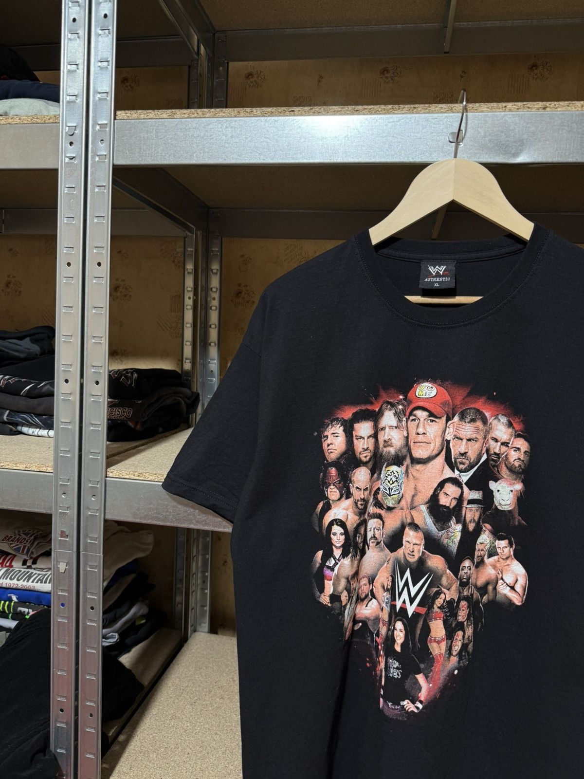 Vintage × WWE × WWF Vintage 2014 I Was There Wrestling Raw Smack Down T-Shirt Size US XL / EU 56 / 4 - 3 Thumbnail