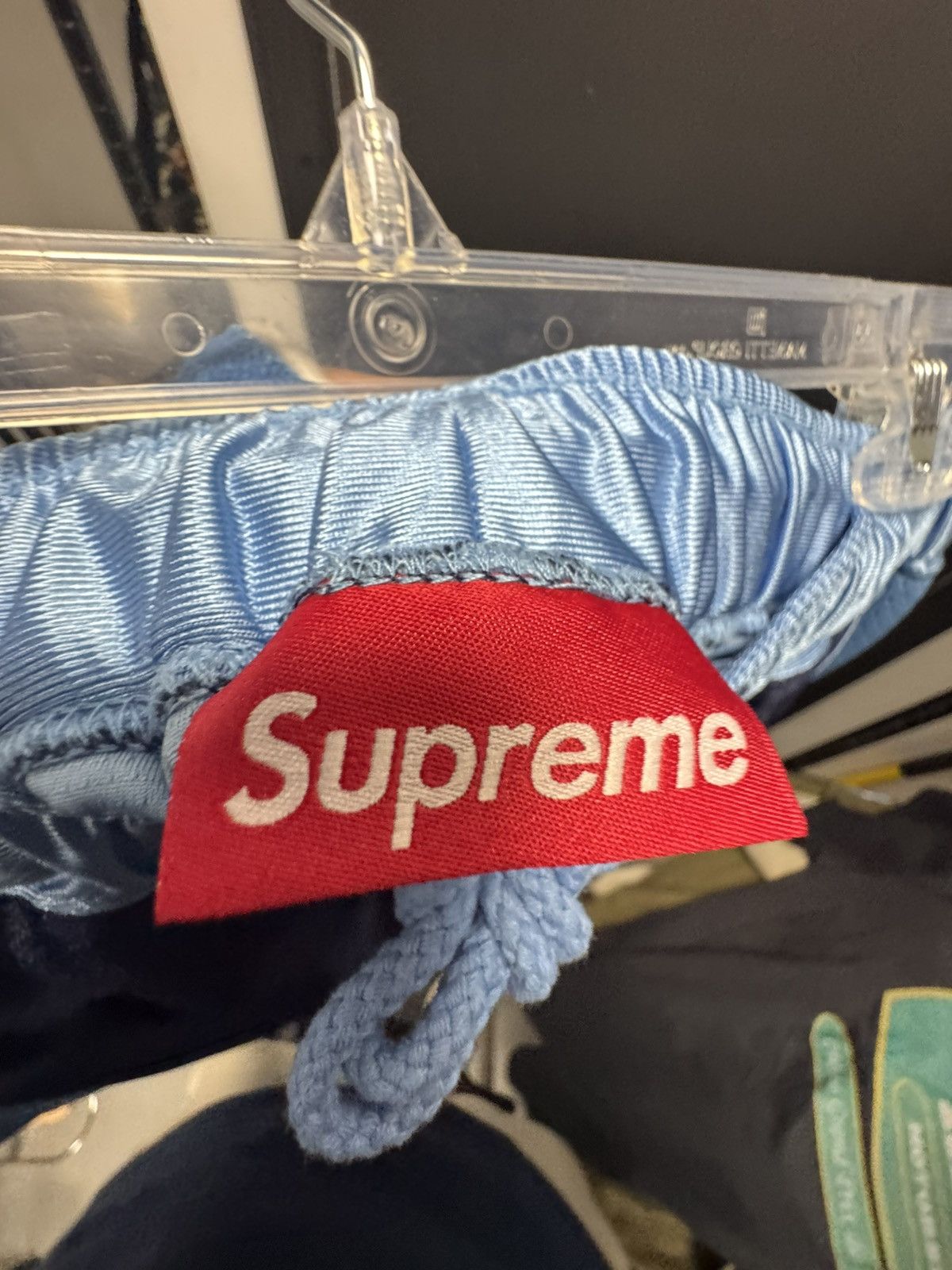 Supreme Supreme Side Pocket Basketball Short Blue Size US 30 / EU 46 - 3 Thumbnail