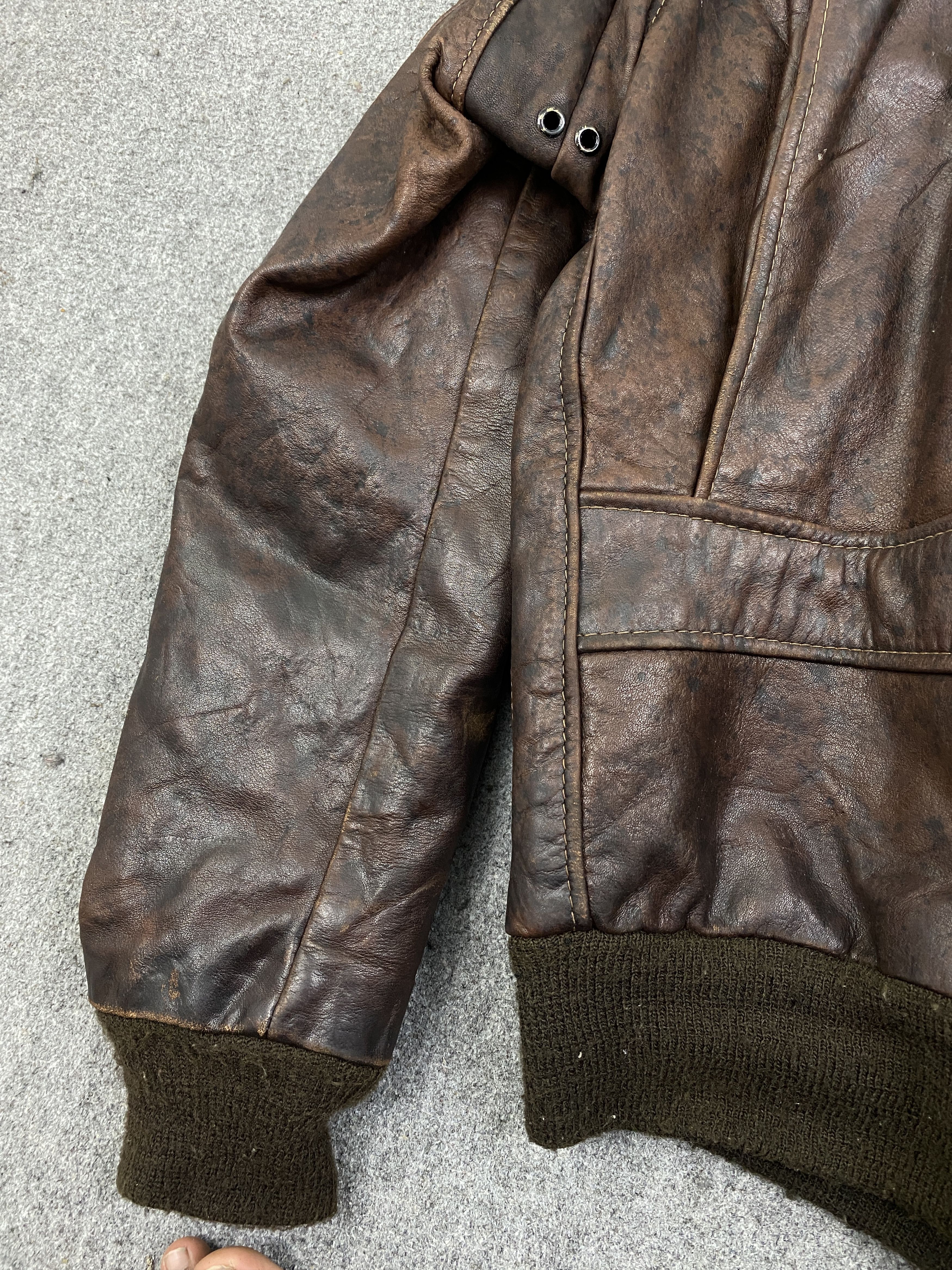 Vintage Vintage Japanese Brand Leather Zipper Jacket J1989 Size US L / EU 52-54 / 3 - 15 Thumbnail