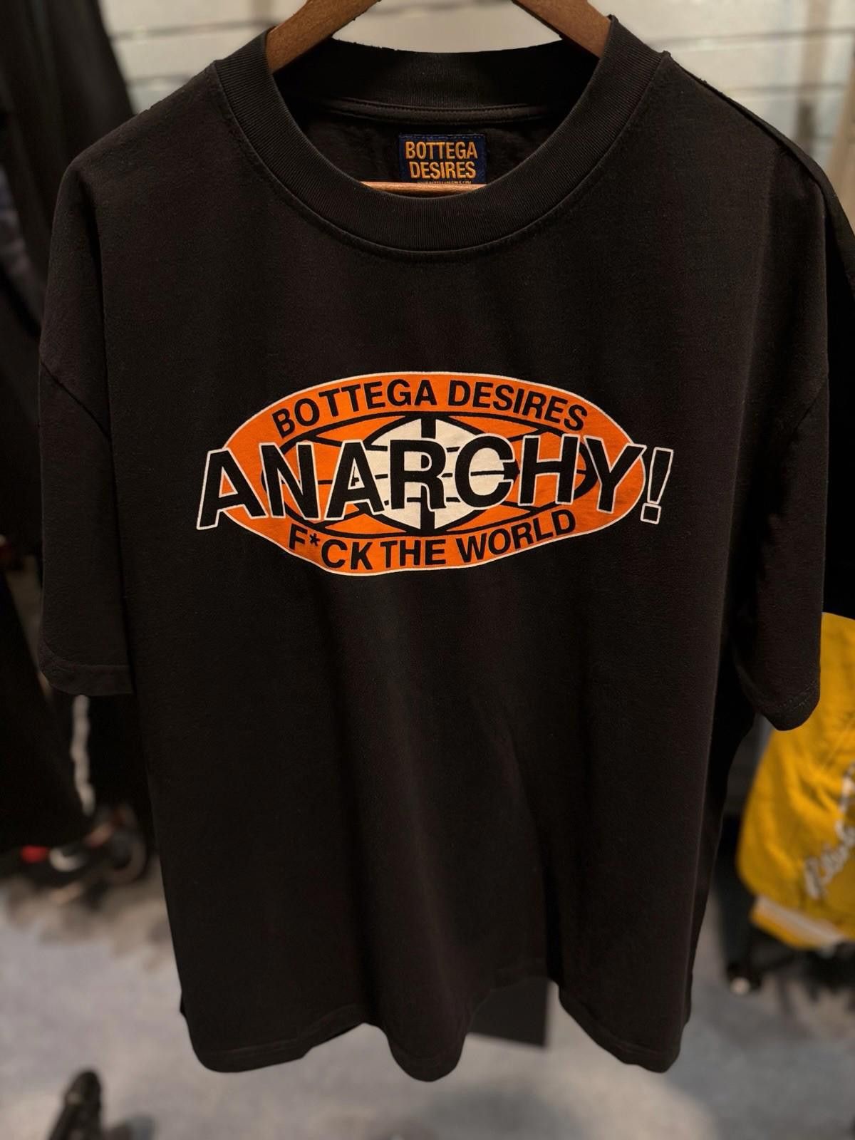 Bottega Desires NEW Bottega Desires Tee T-Shirt F**k The World Anarchy (XL Size US XL / EU 56 / 4 - 1 Thumbnail