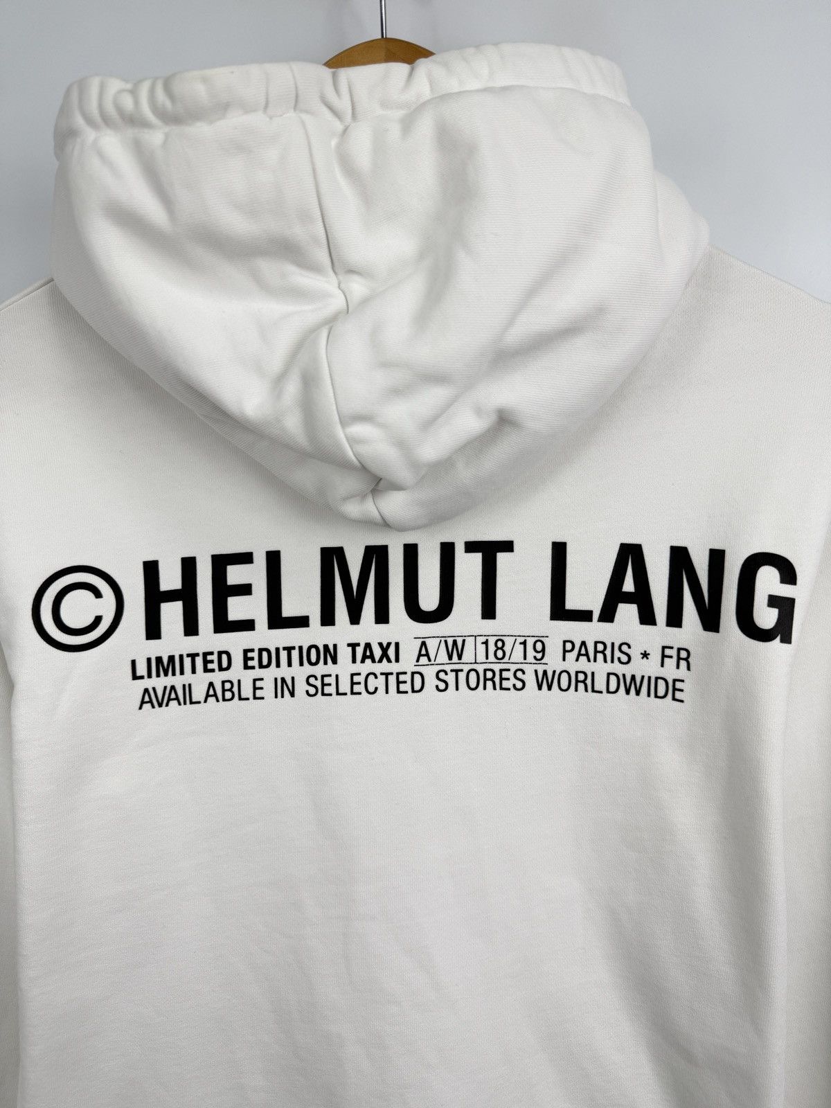 Helmut Lang 🇺🇸 Y2K Helmut Lang Limited Edition Taxi Hoodie AW18/19 Paris Size US S / EU 44-46 / 1 - 14 Thumbnail