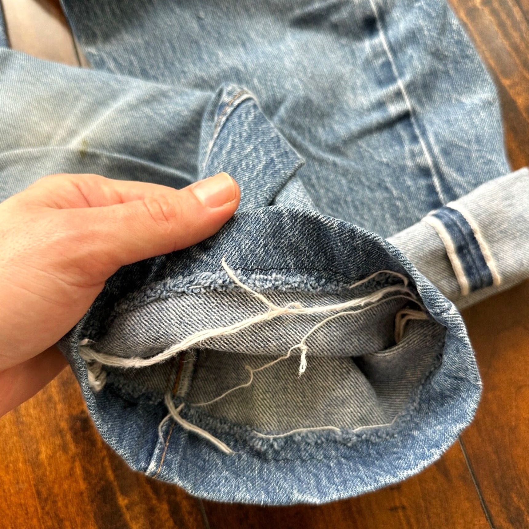 Levi's VINTAGE Levi's 501 XX Jeans Men's Regular Fit Straight 80s 70s USA Light Denim 32x34 Size US 32 / EU 48 - 5 Thumbnail