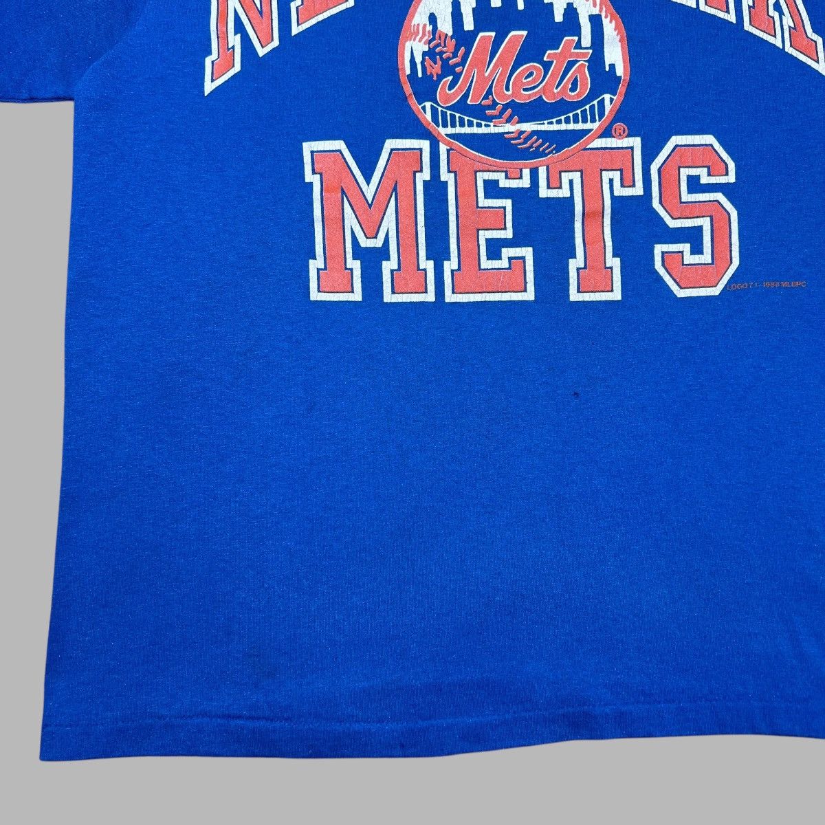 Logo 7 × MLB × Vintage Vintage 1988 MLB New York Mets Spell Out Graphic Logo 7 Tee Size US L / EU 52-54 / 3 - 5 Thumbnail