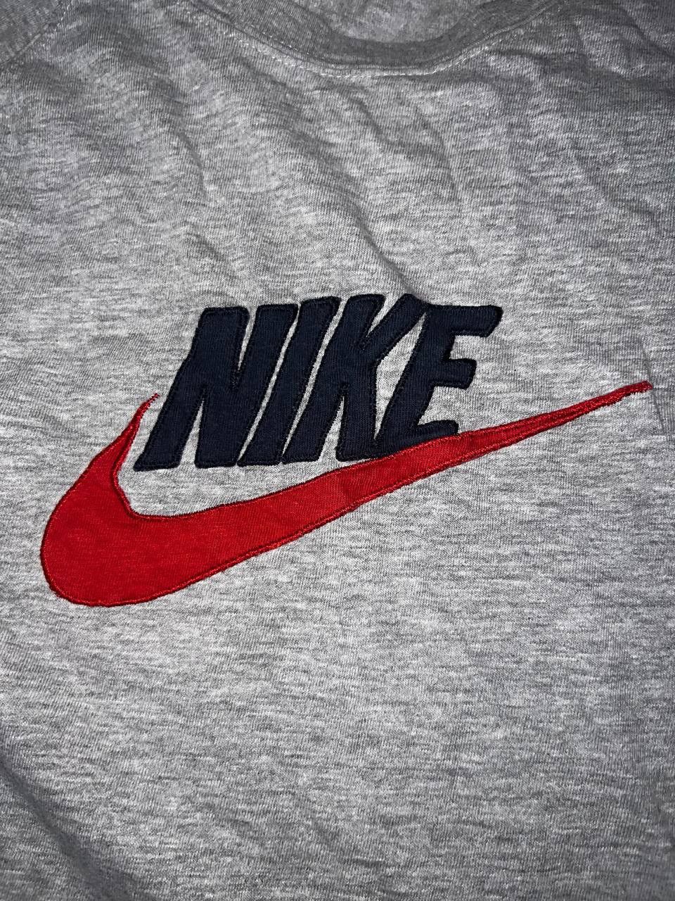 Nike × Vintage Sweatshirt Nike Vintage Big Central Logo 90s Outdoor Style Size US M / EU 48-50 / 2 - 6 Thumbnail