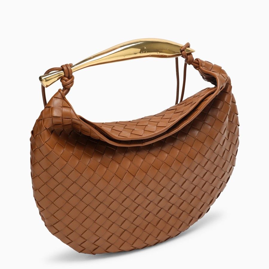 Bottega Veneta o1d2blof0824 Size: OS / Medium Handbag in Brown Size ONE SIZE - 2 Thumbnail