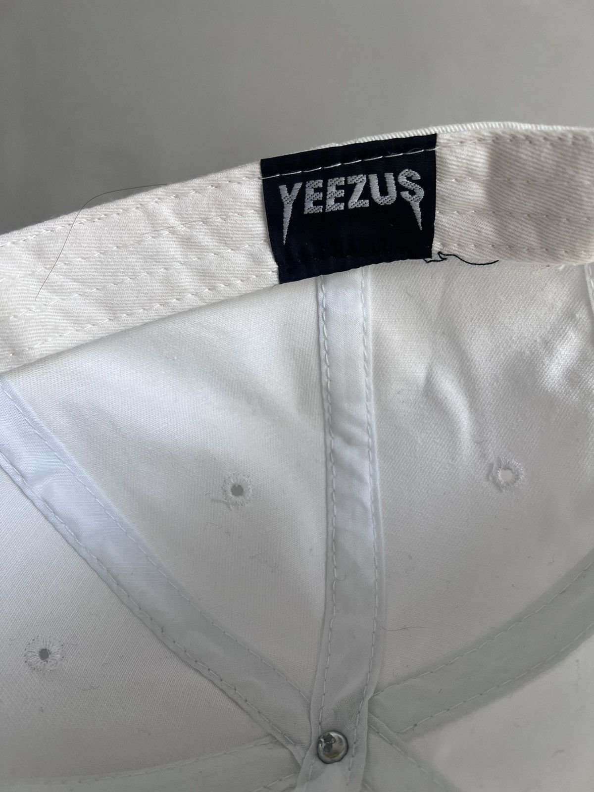 Adidas × Kanye West Yeezy Ye Yeezus Hip Hop Rap Tour Merch Snapback Hat Cap Size ONE SIZE - 8 Thumbnail
