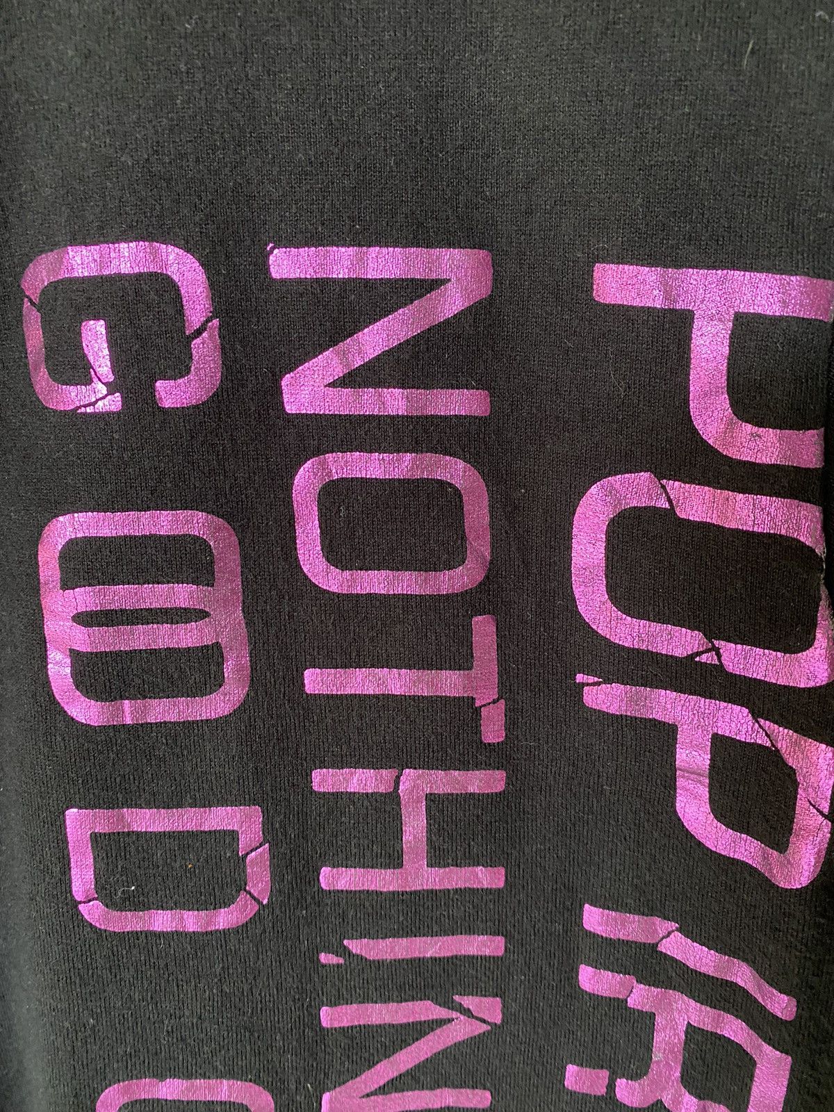 Maison MIHARA YASUHIRO 2001 RARE!! Iconic POP IRONIES NOTHING IS GOOD OR EVIL Size US S / EU 44-46 / 1 - 6 Thumbnail