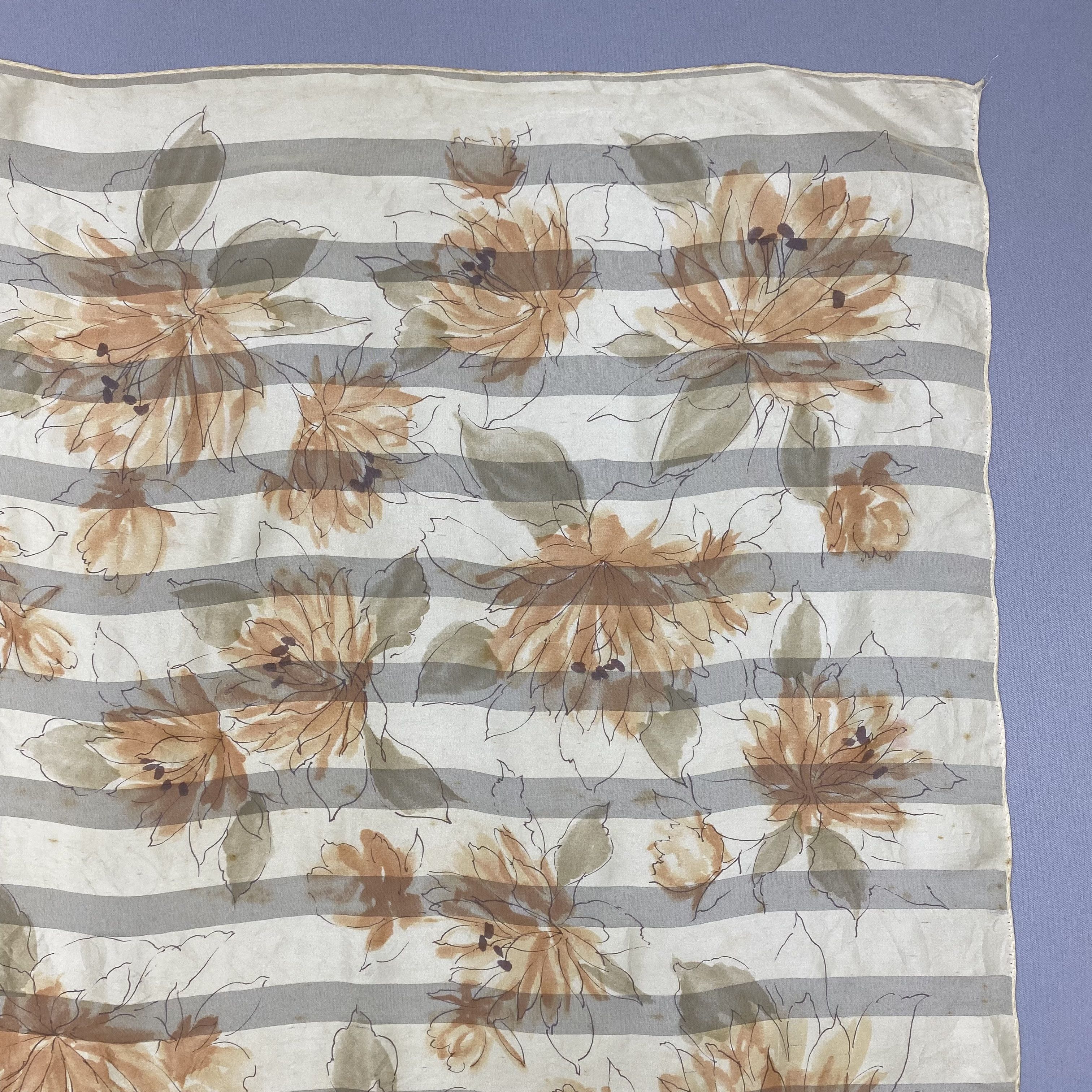 Japanese Brand Vintage Franck Olivier SILK Scarf Twill Stole Wraps Scarves Size ONE SIZE - 6 Thumbnail