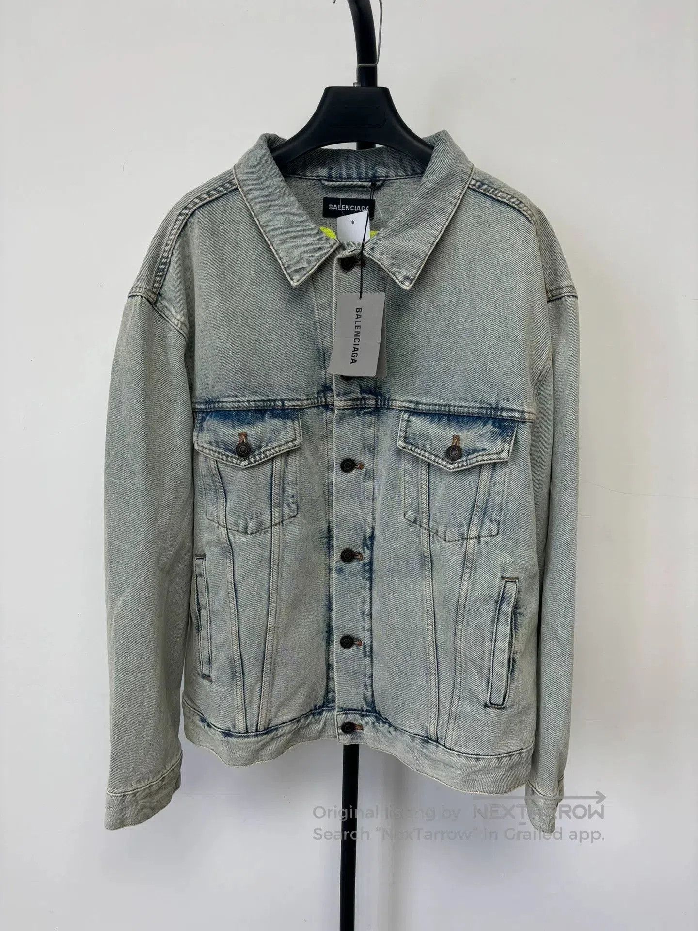 Balenciaga Balenciaga Embroidered Logo Single-Breasted Jacket. Size US L / EU 52-54 / 3 - 2 Thumbnail