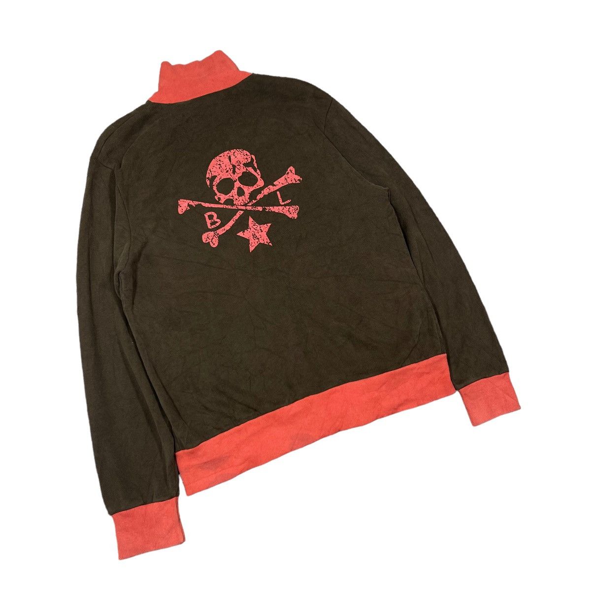 Hysteric Glamour × PPFM × Tornado Mart Skull Sick Punk Grunge Streetwear Japanese Zipper Sweater Size US M / EU 48-50 / 2 - 3 Thumbnail