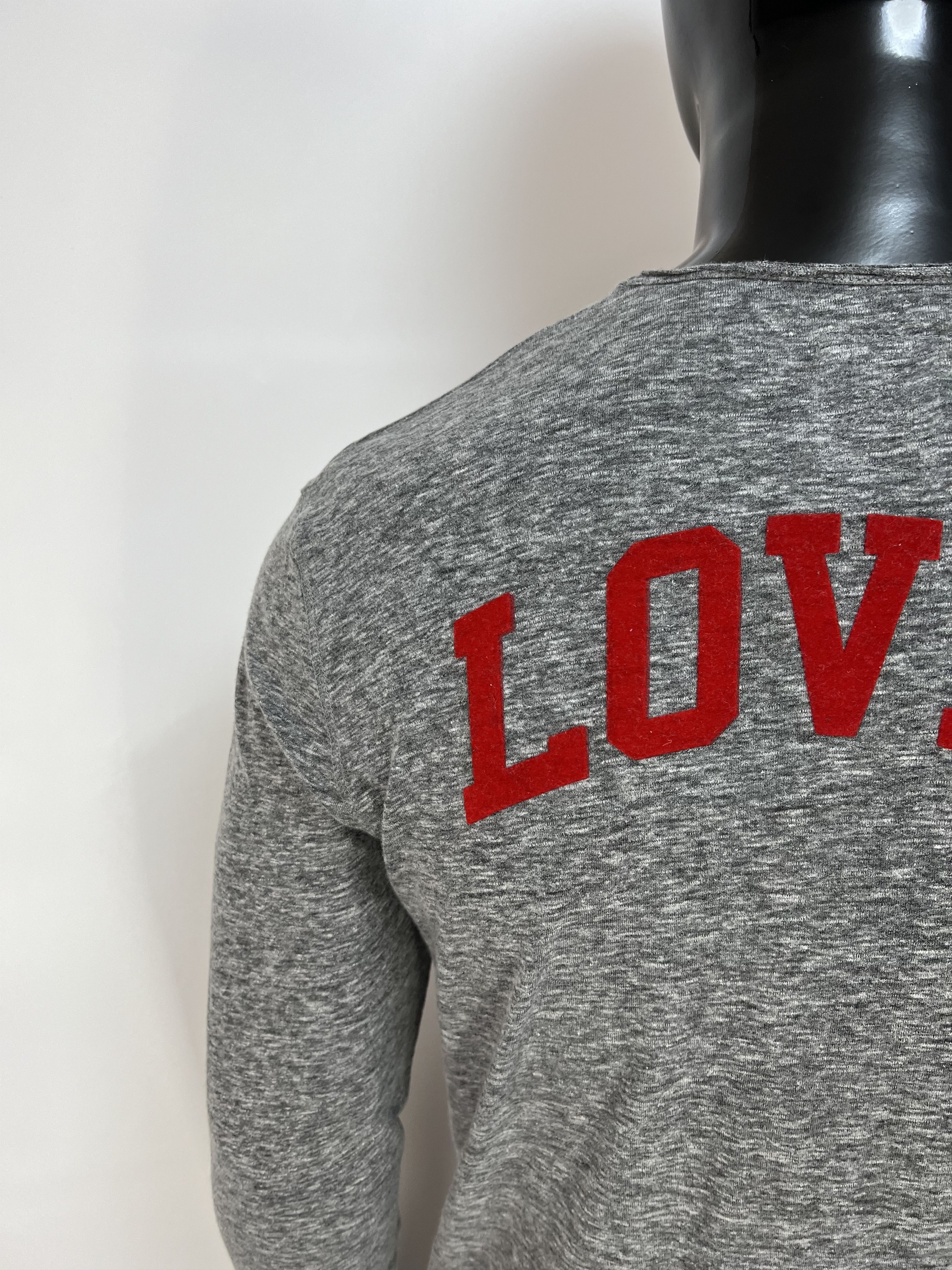 Zadig & Voltaire Zadig Voltaire Men s Gray Sweater Size L Big Logo Size US L / EU 52-54 / 3 - 9 Thumbnail