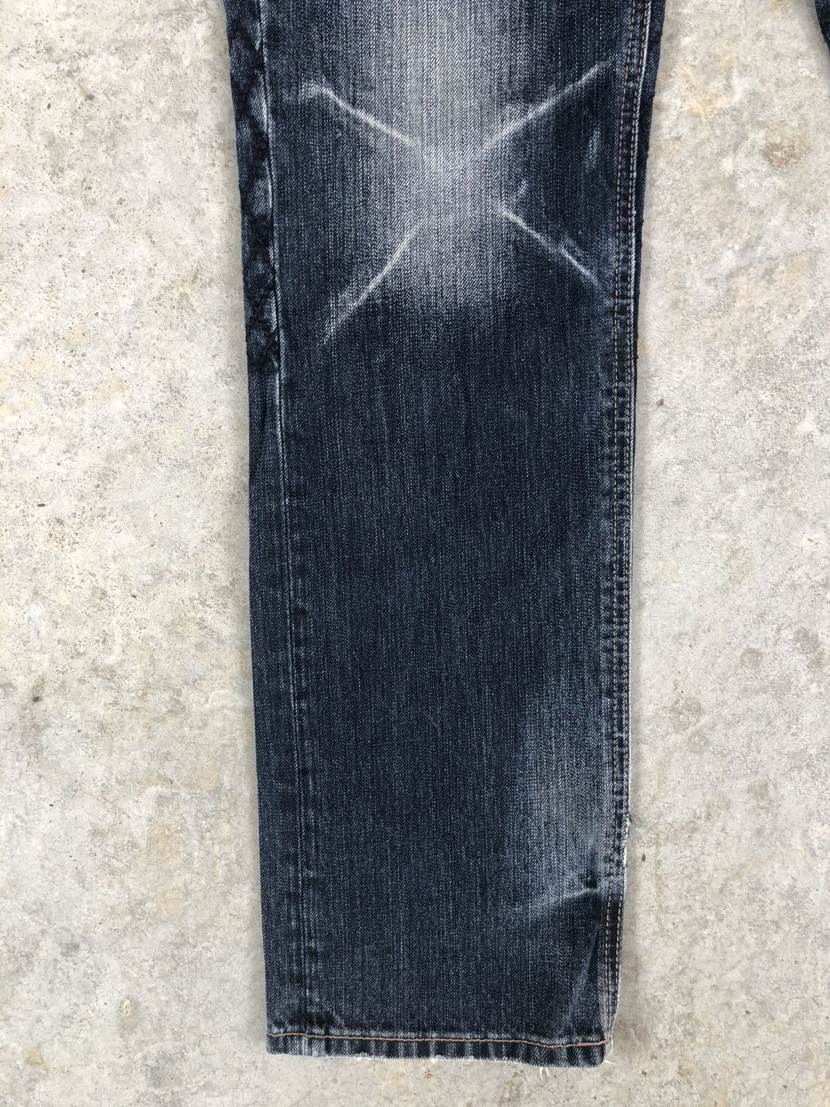 PPFM PPFM Double Waist Punk Style Distressed Jeans Size US 32 / EU 48 - 6 Thumbnail