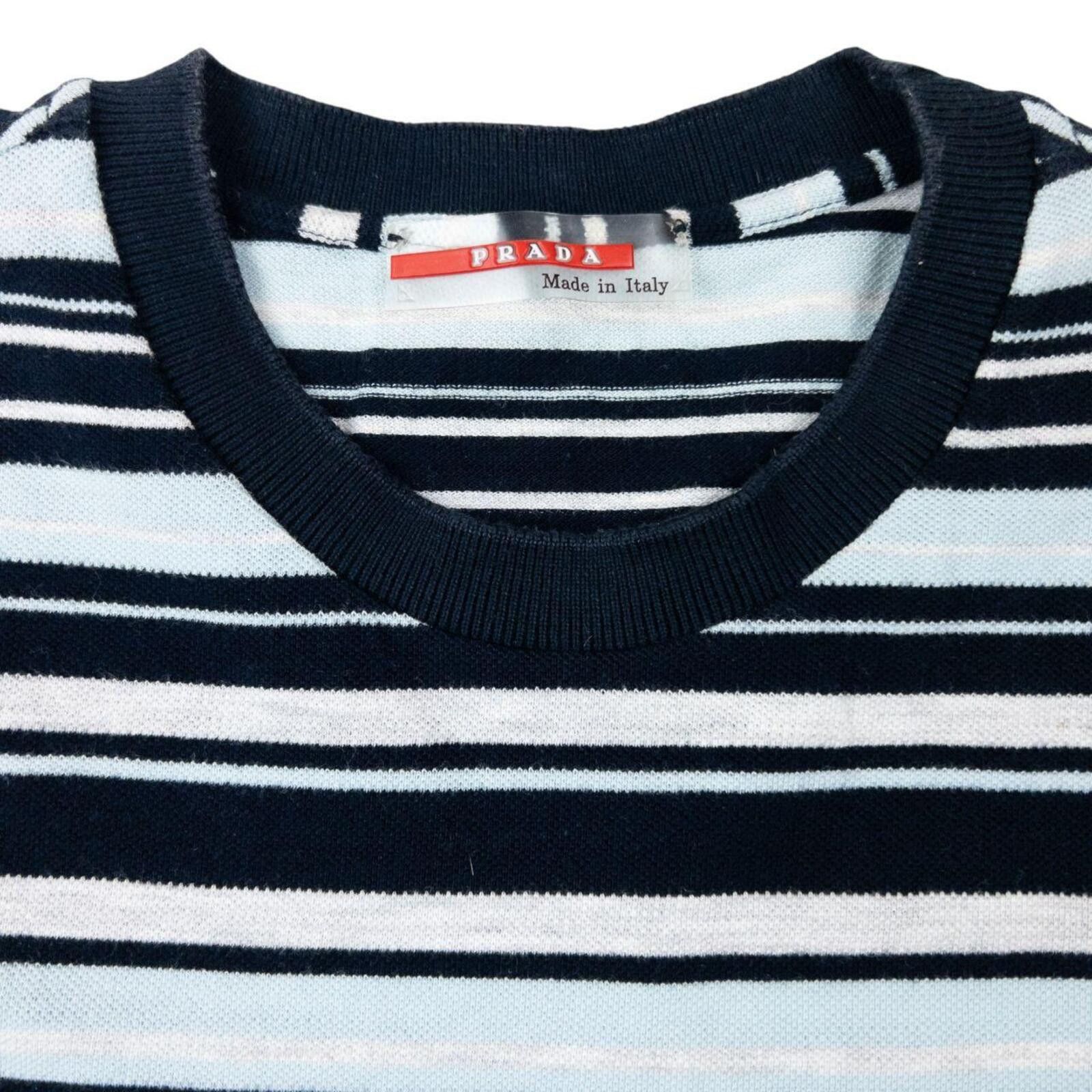 Prada Vintage 2000s Prada Sport Striped T Shirt Size M Size US M / EU 48-50 / 2 - 3 Thumbnail