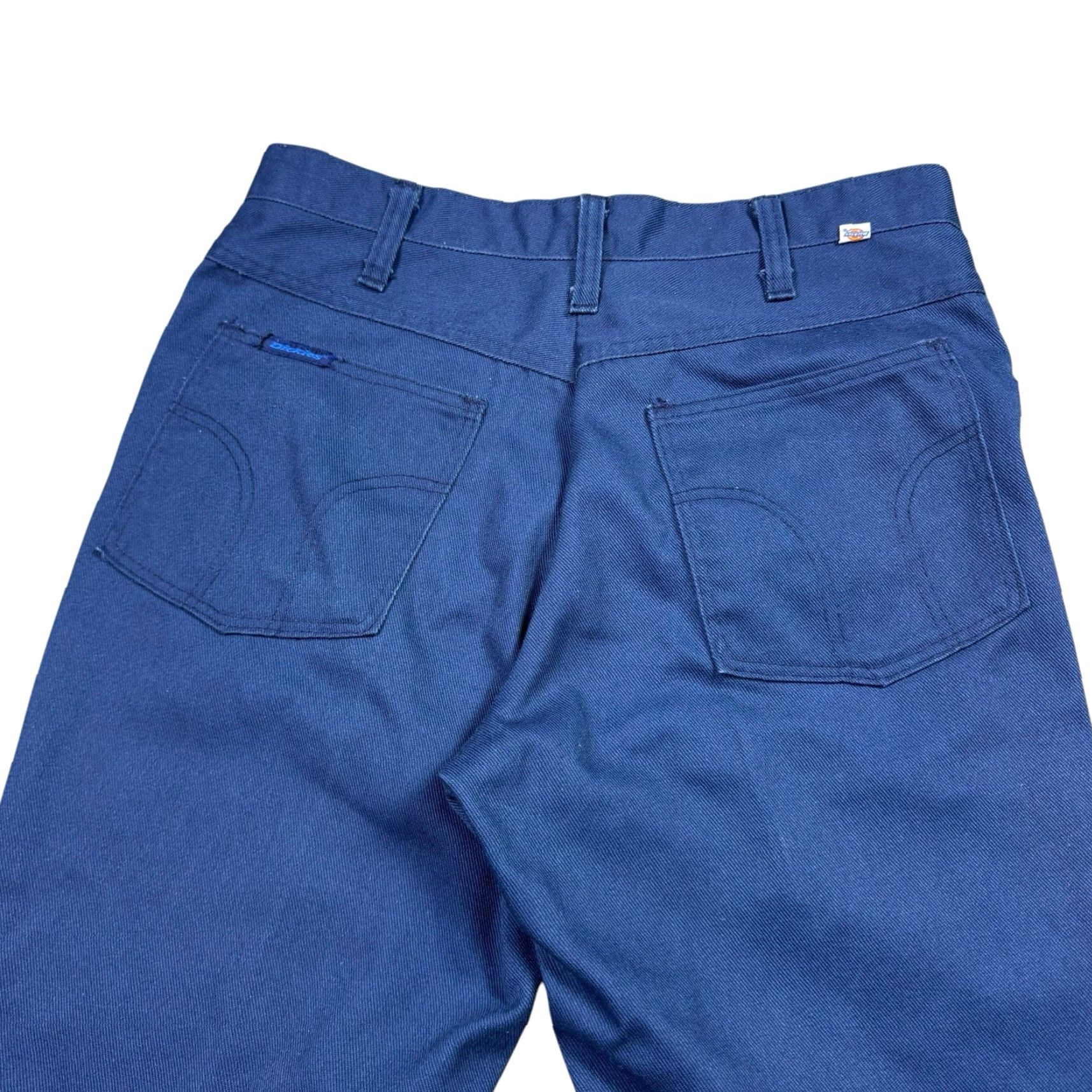 Dickies Dickies Pants Men 31x31 USA Made Distress Talon Zip Work 80s 70s Utility Casual Pants Blue Size US 31 - 4 Thumbnail