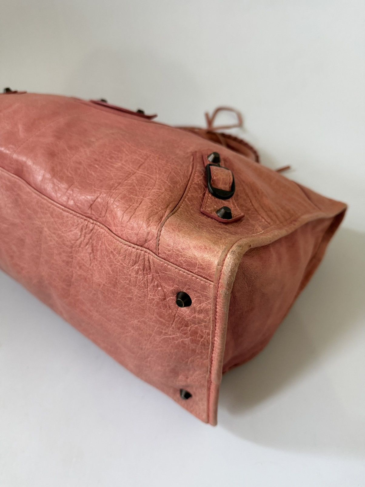Balenciaga 2000’s Balenciaga Pinkish Classic Work Bag Size ONE SIZE - 8 Thumbnail
