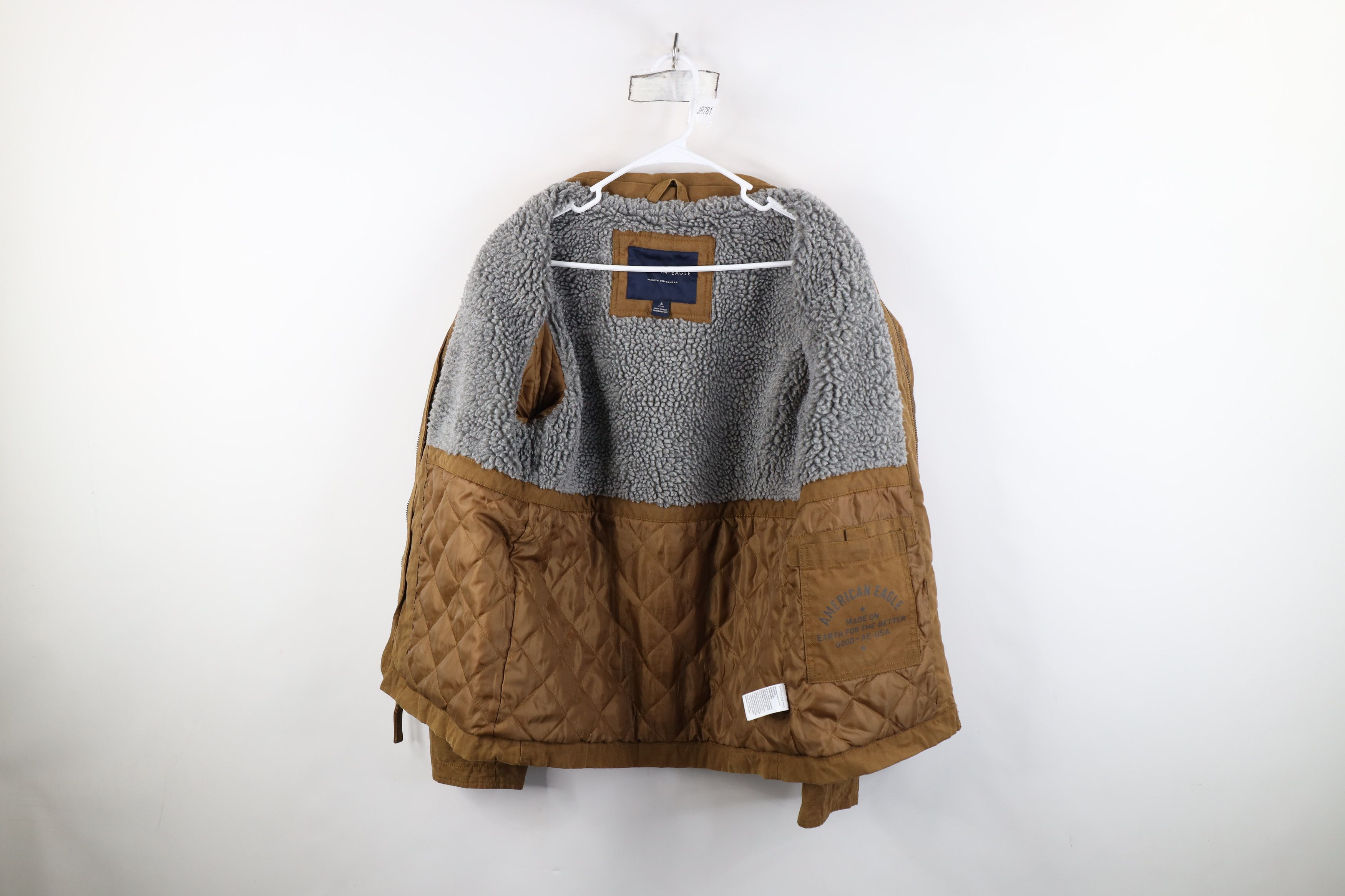 American Eagle Outfitters Vintage Y2K American Eagle Outfitters Waxed Cotton Jacket Size US S / EU 44-46 / 1 - 9 Thumbnail
