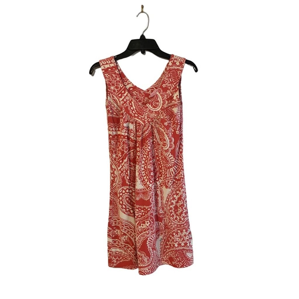 Lilly Pulitzer Lily Pulitzer XS red/coral and white sleeveless sheath dress Size XS / US 0-2 / IT 36-38 - 4 Thumbnail
