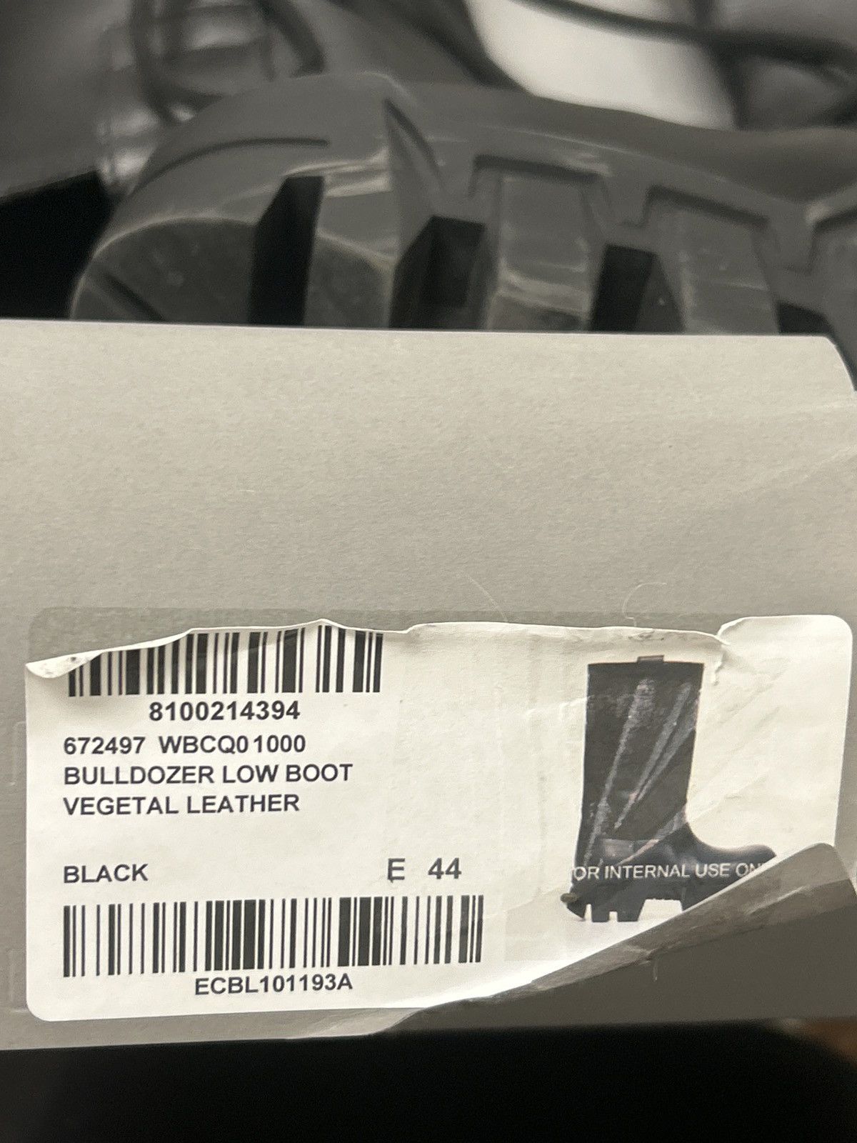 Balenciaga SS24 Calf high Bulldozer Boots Size US 11 / EU 44 - 9 Thumbnail