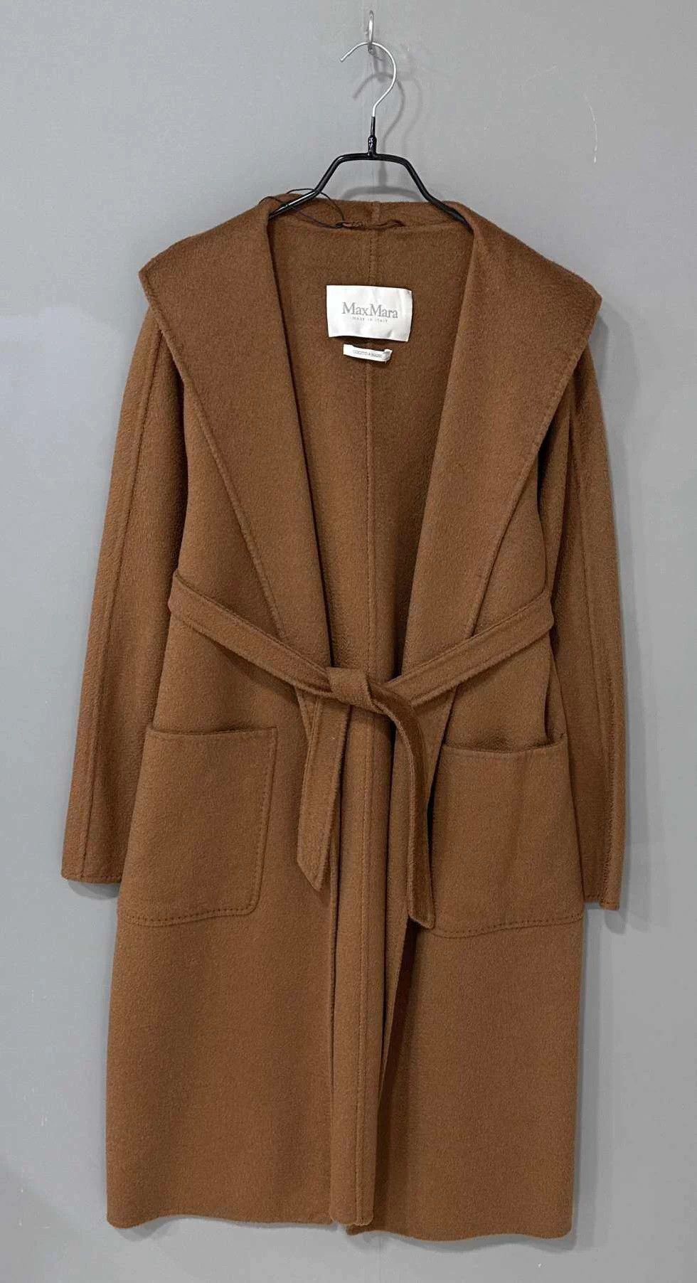 Max Mara MaxMara Lilia Cashmere Camel Coat 42 Size M / US 6-8 / IT 42-44 - 2 Thumbnail