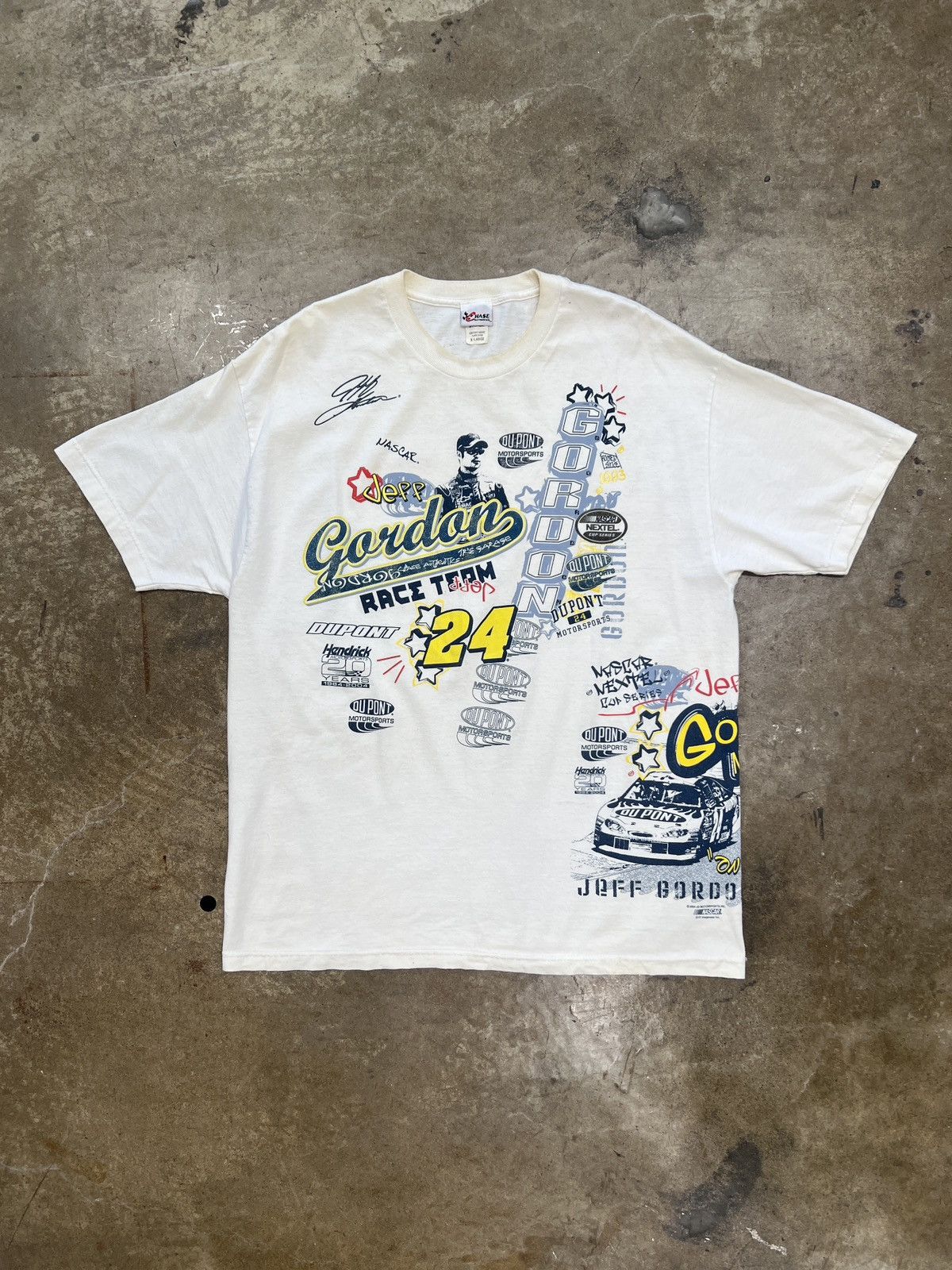 NASCAR Vintage 2004 NASCAR Jeff Gordon Hendrick Motorsports Tee XL Size US XL / EU 56 / 4 - 2 Thumbnail