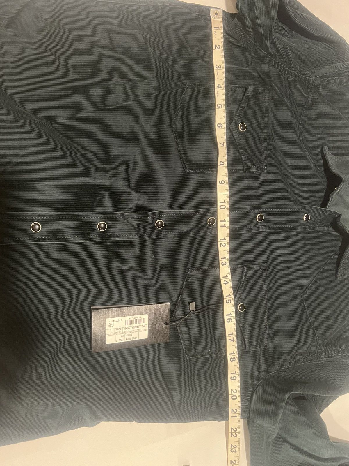 Saint Laurent Paris Saint Laurent men’s corduroy shirt. L. $690 Size US L / EU 52-54 / 3 - 8 Thumbnail
