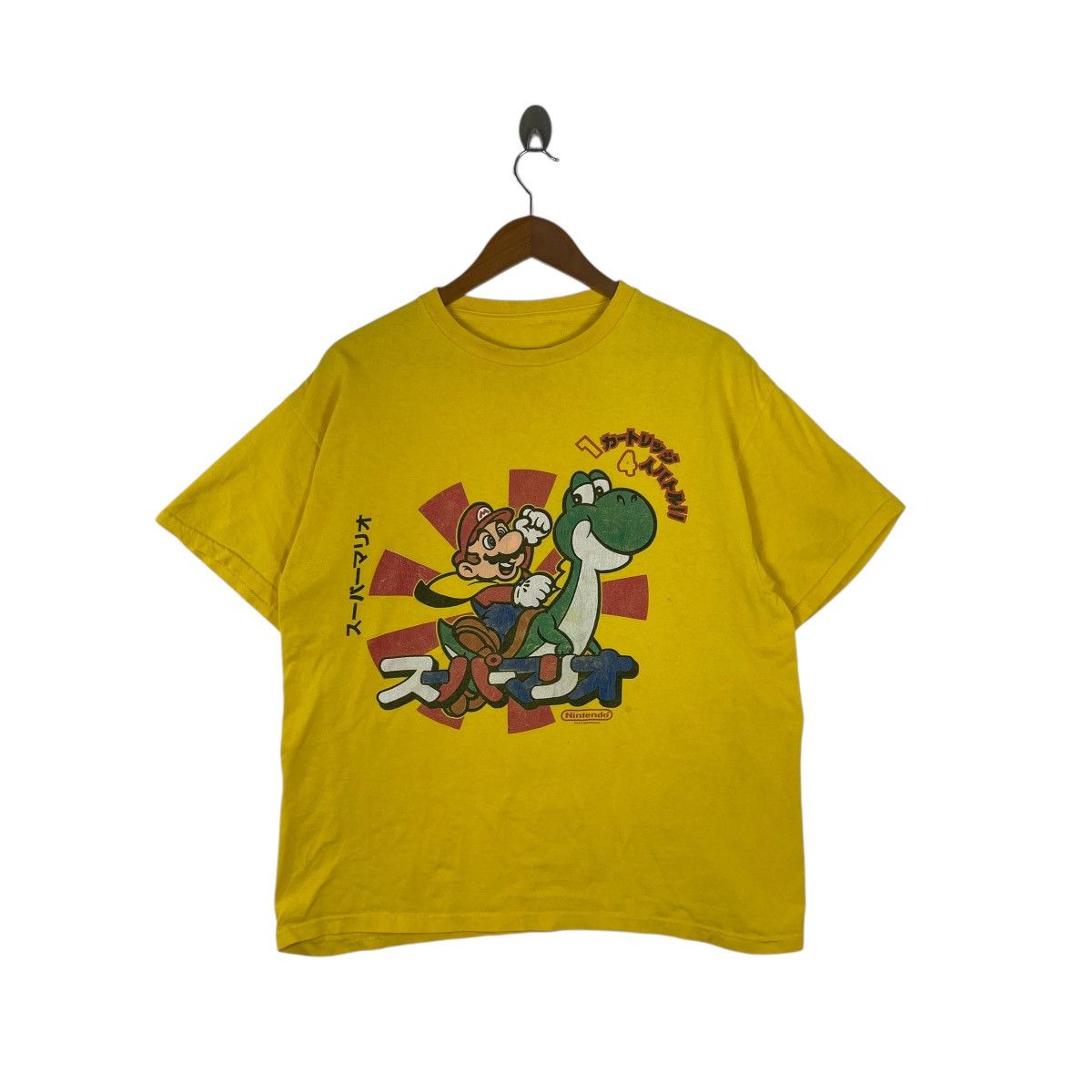 Nintendo × Vintage Vintage Super Mario Nintendo Tee Shirt Size US L / EU 52-54 / 3 - 1 Thumbnail