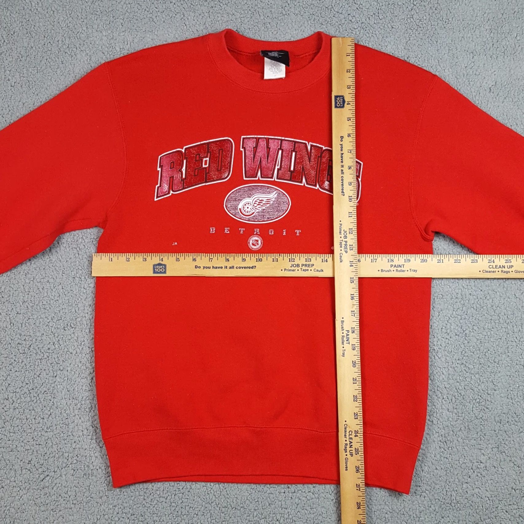 Vintage VINTAGE 90s Detroit Red Wings Ice Hockey Men's Medium NHL Pullover Crewneck Sweatshirt Size US M / EU 48-50 / 2 - 6 Thumbnail